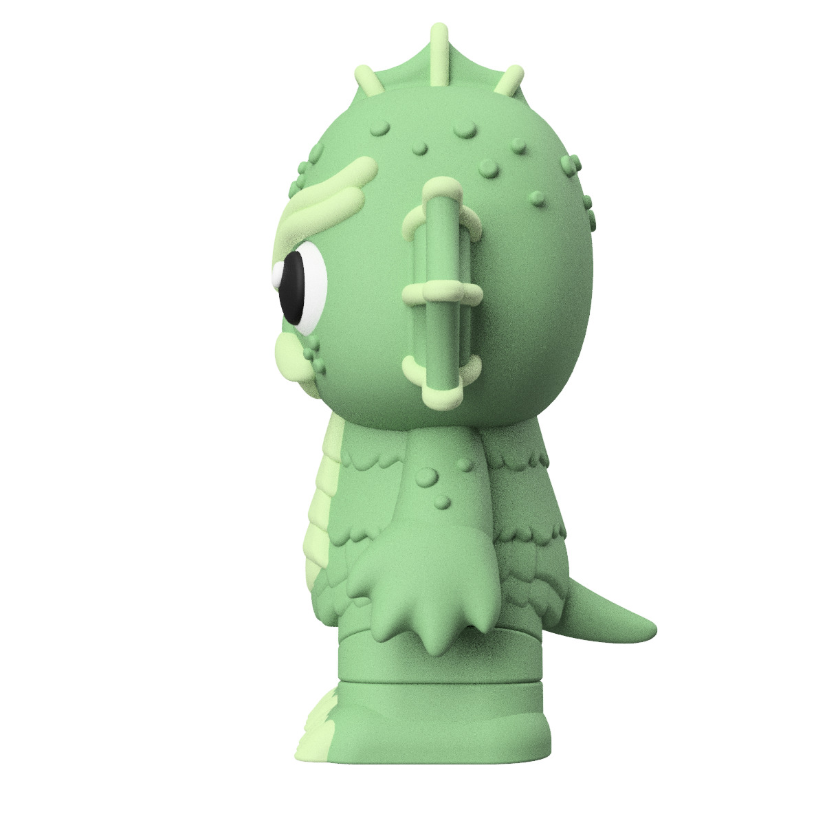 Cute Cryptid Lil Swamp Monster 3D Printable Figure Collectible 3D print model_2