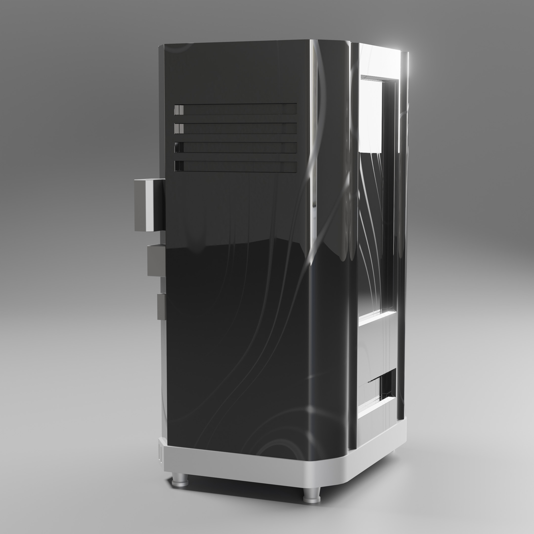 Futuristic Vending Machine Model 3D model_5