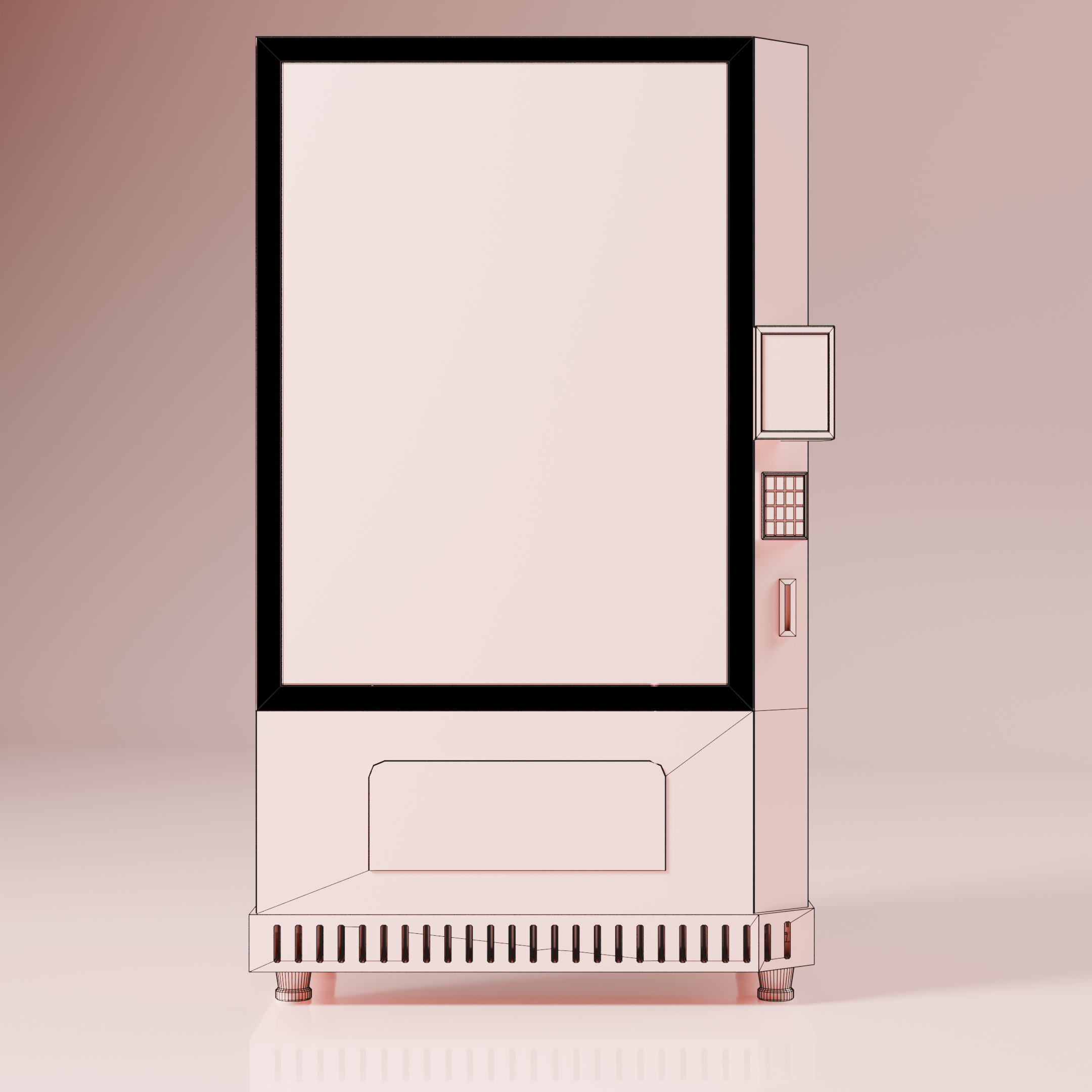 Futuristic Vending Machine Model 3D model_18
