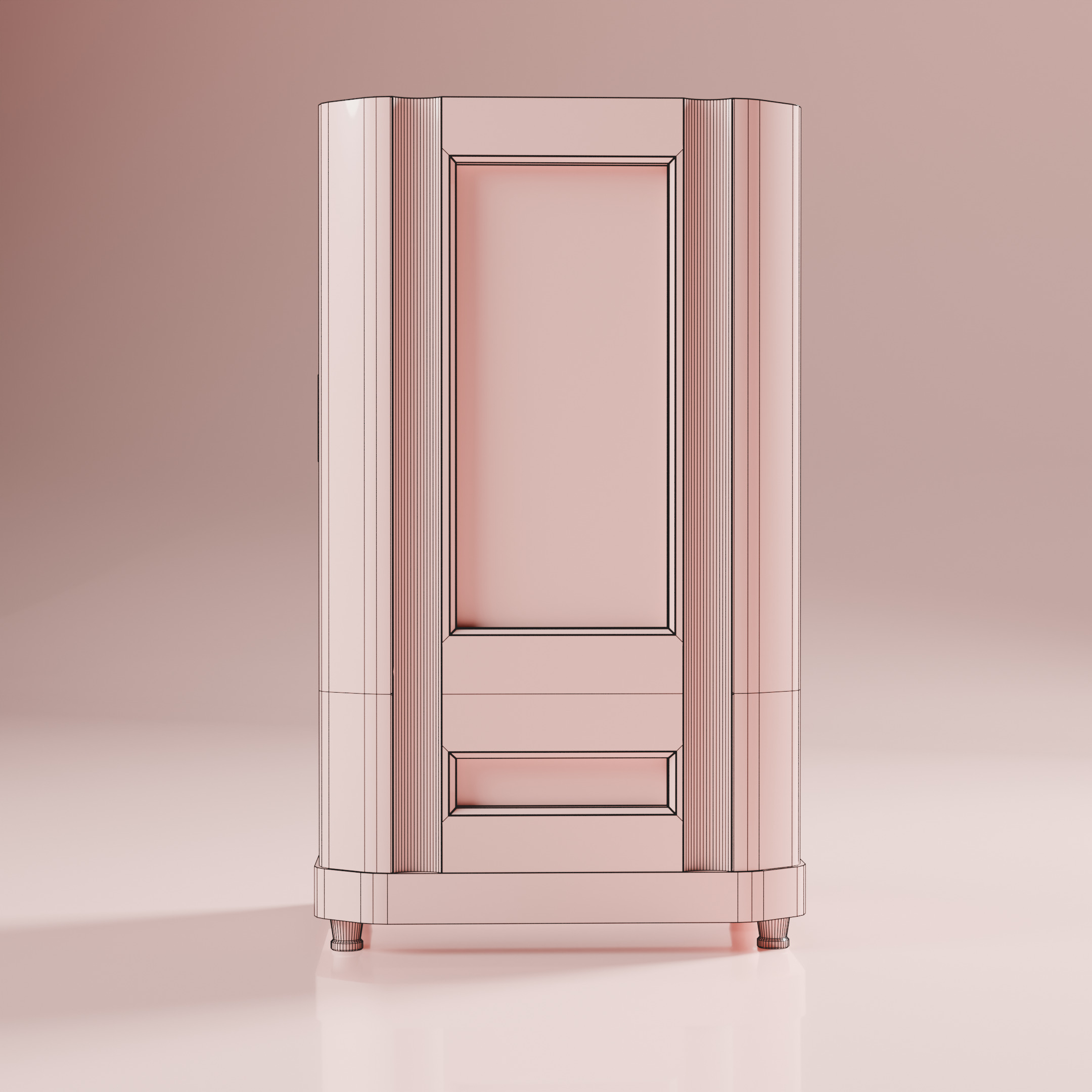 Futuristic Vending Machine Model 3D model_19