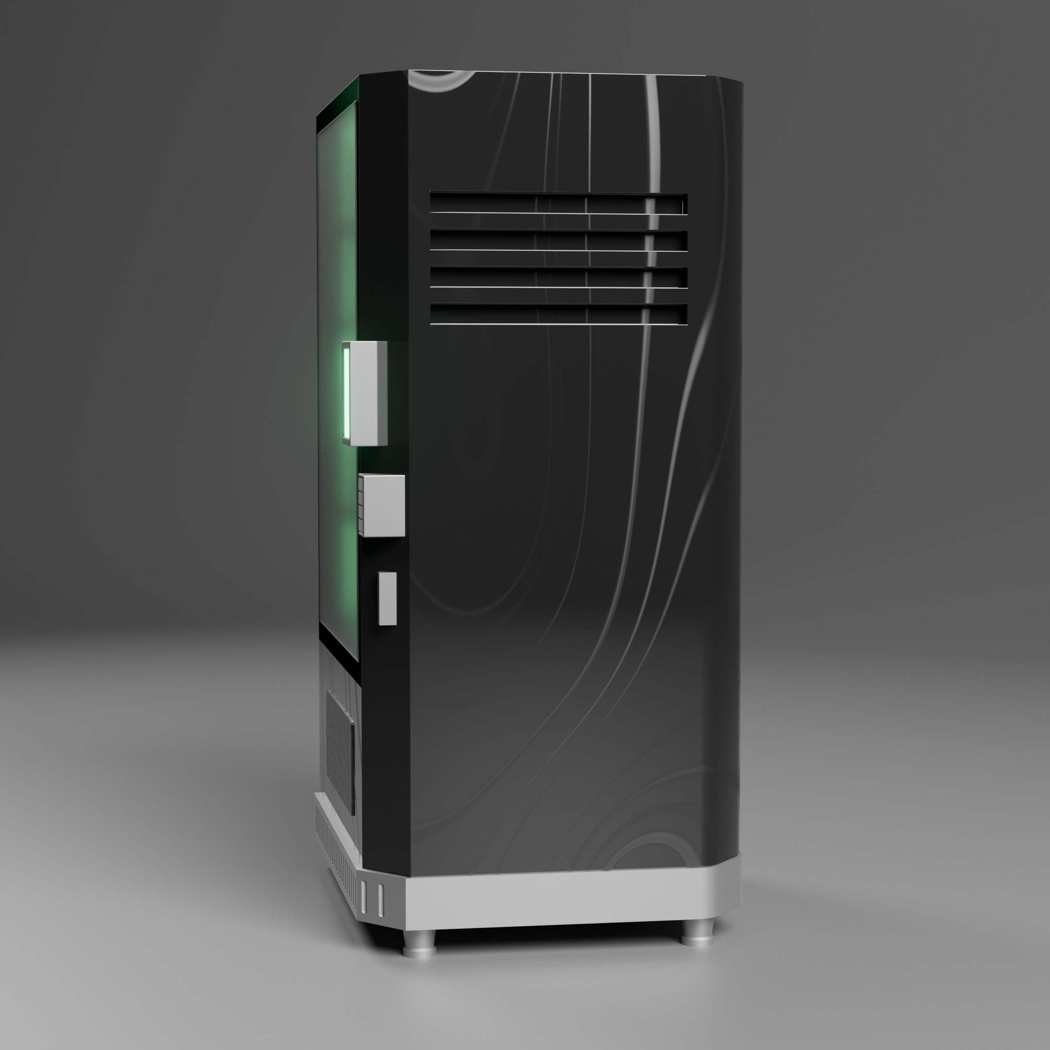Futuristic Vending Machine Model 3D model_12