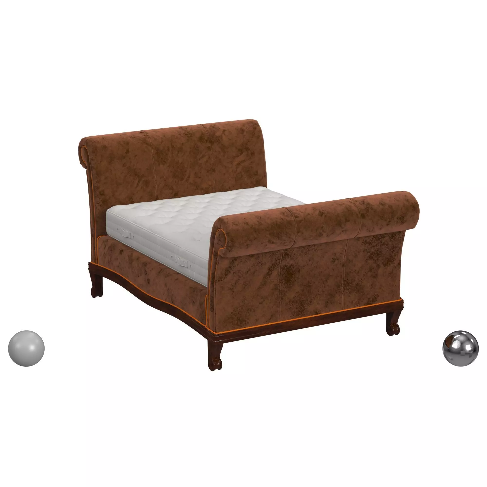 Bonaparte Bed 3D model_0