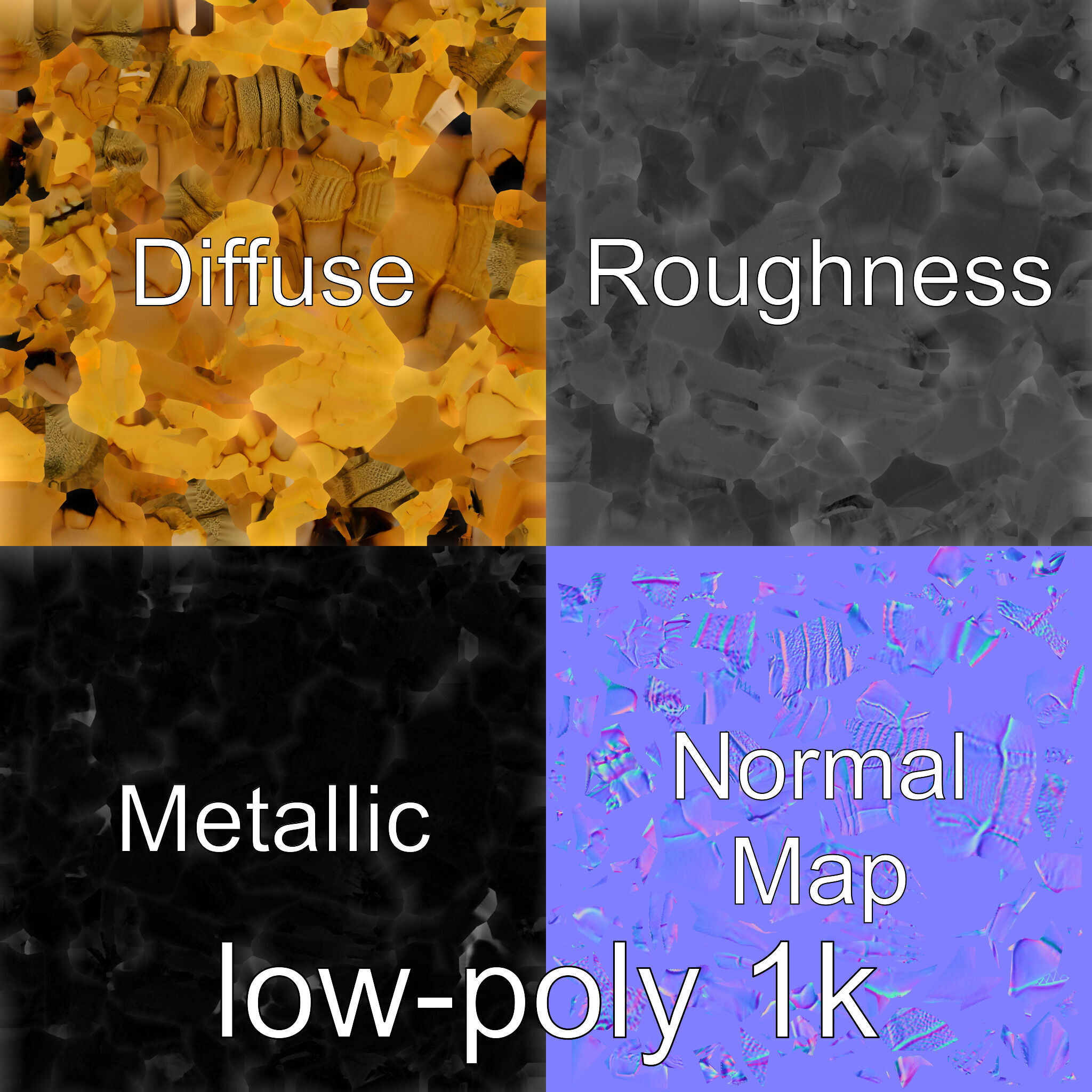 Desert Scorpion Guardian with Energetic Tail and Radar Eyes Low-poly 3D model_1