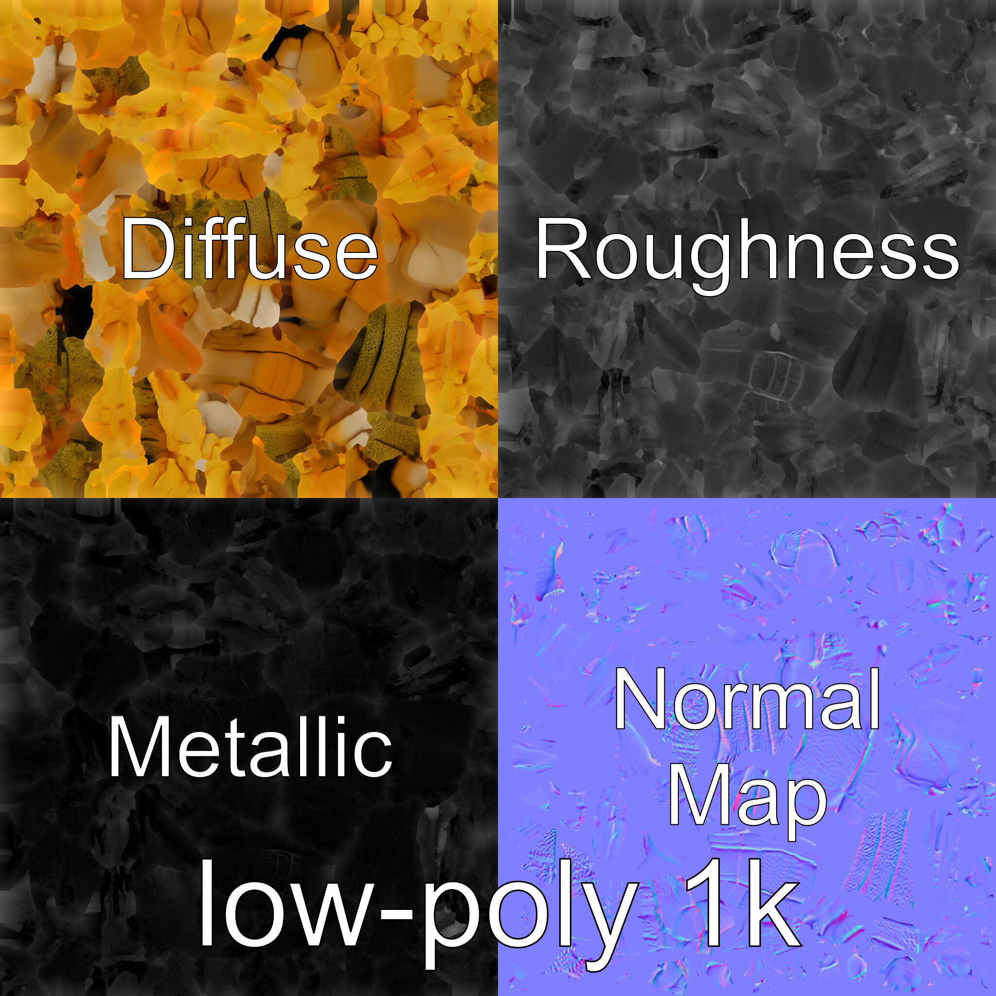 Desert Scorpion Guardian with Energetic Tail and Radar Eyes Low-poly 3D model_29