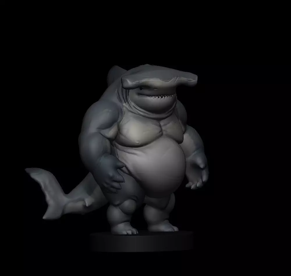 Cute Shark 3D print model_0