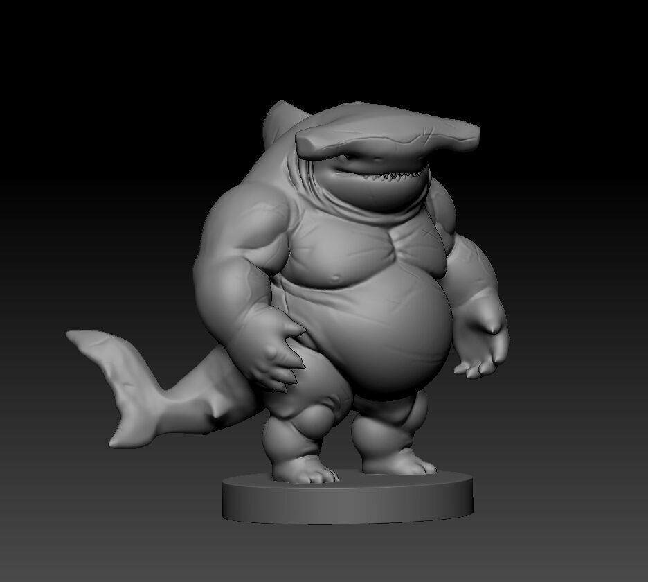Cute Shark 3D print model_2