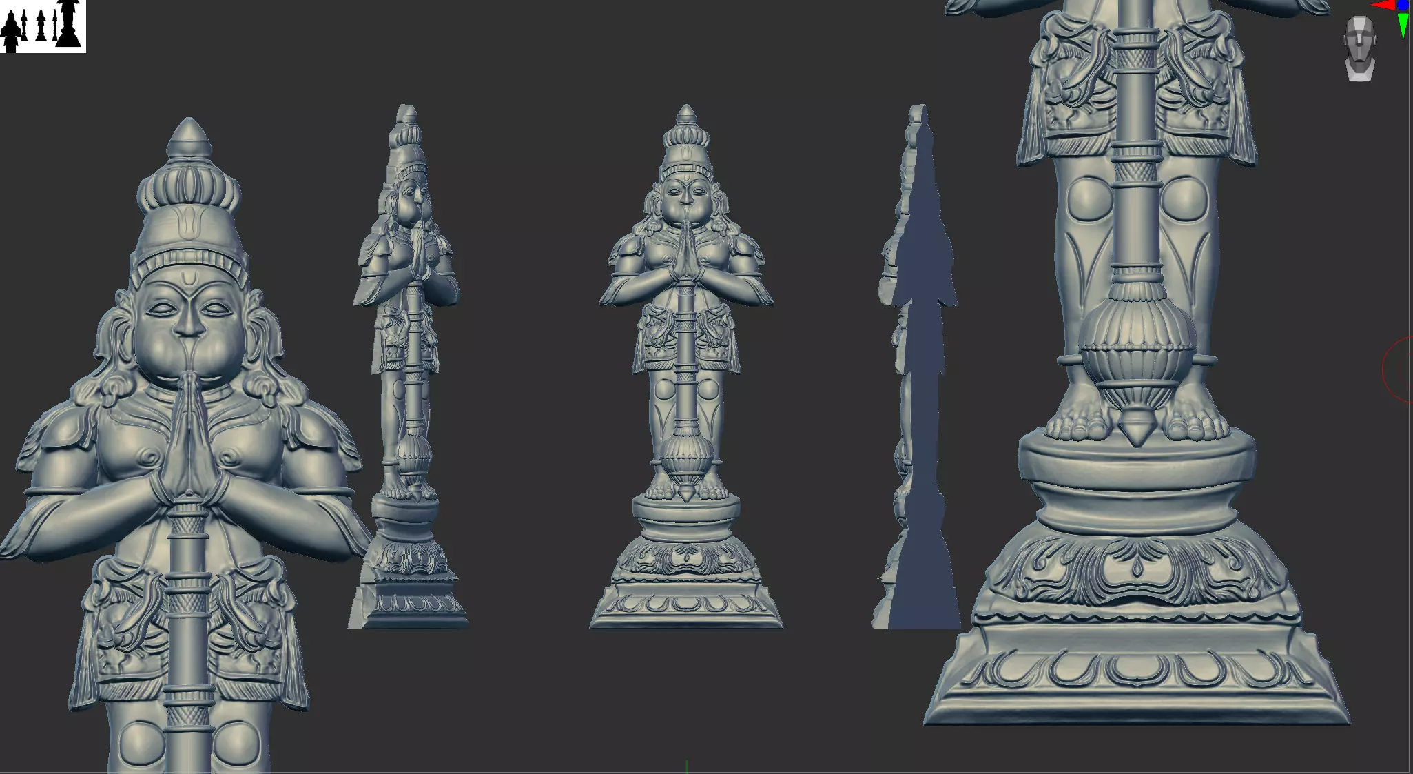 Hanuman JI 3D print model