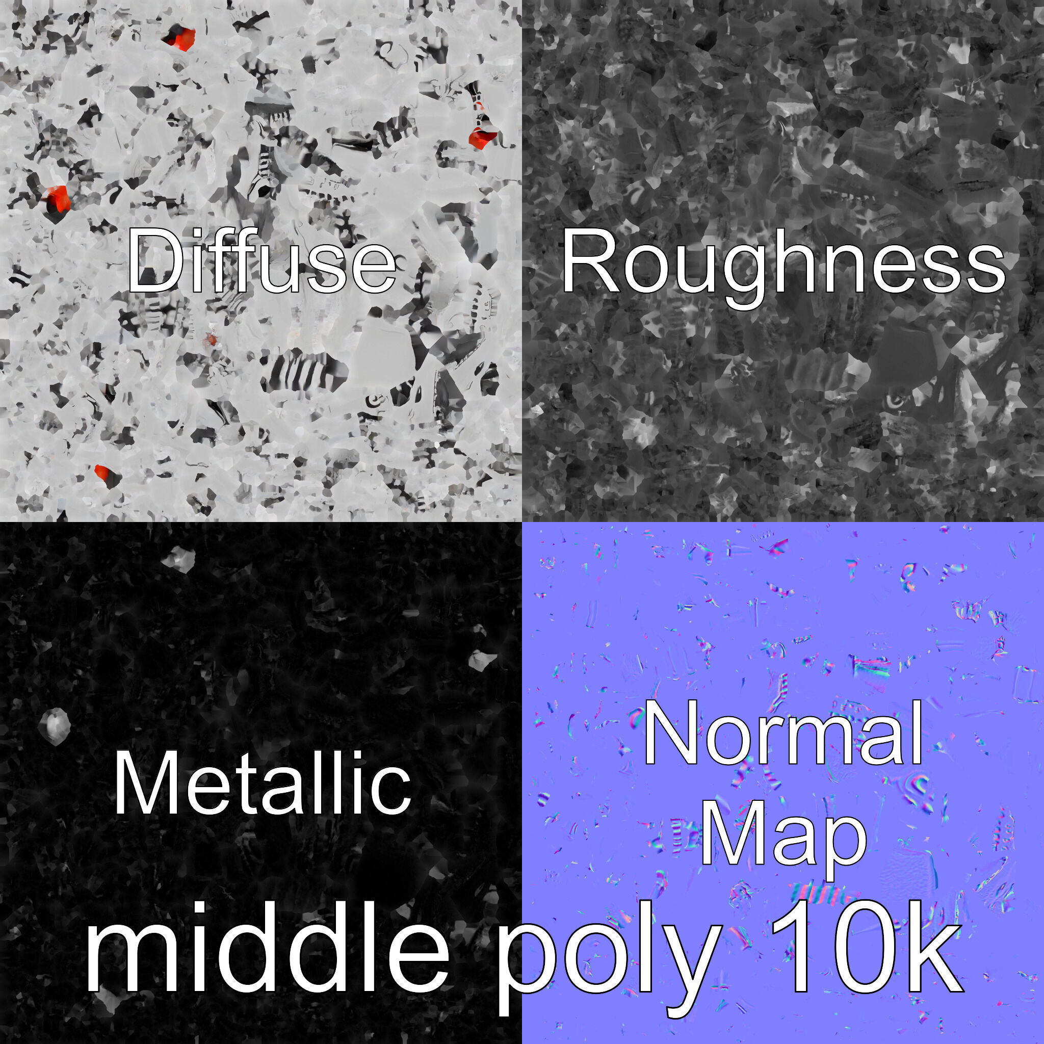 Cybernetic Dinosaur Skeleton with Laser Eyes Low-poly 3D model_24