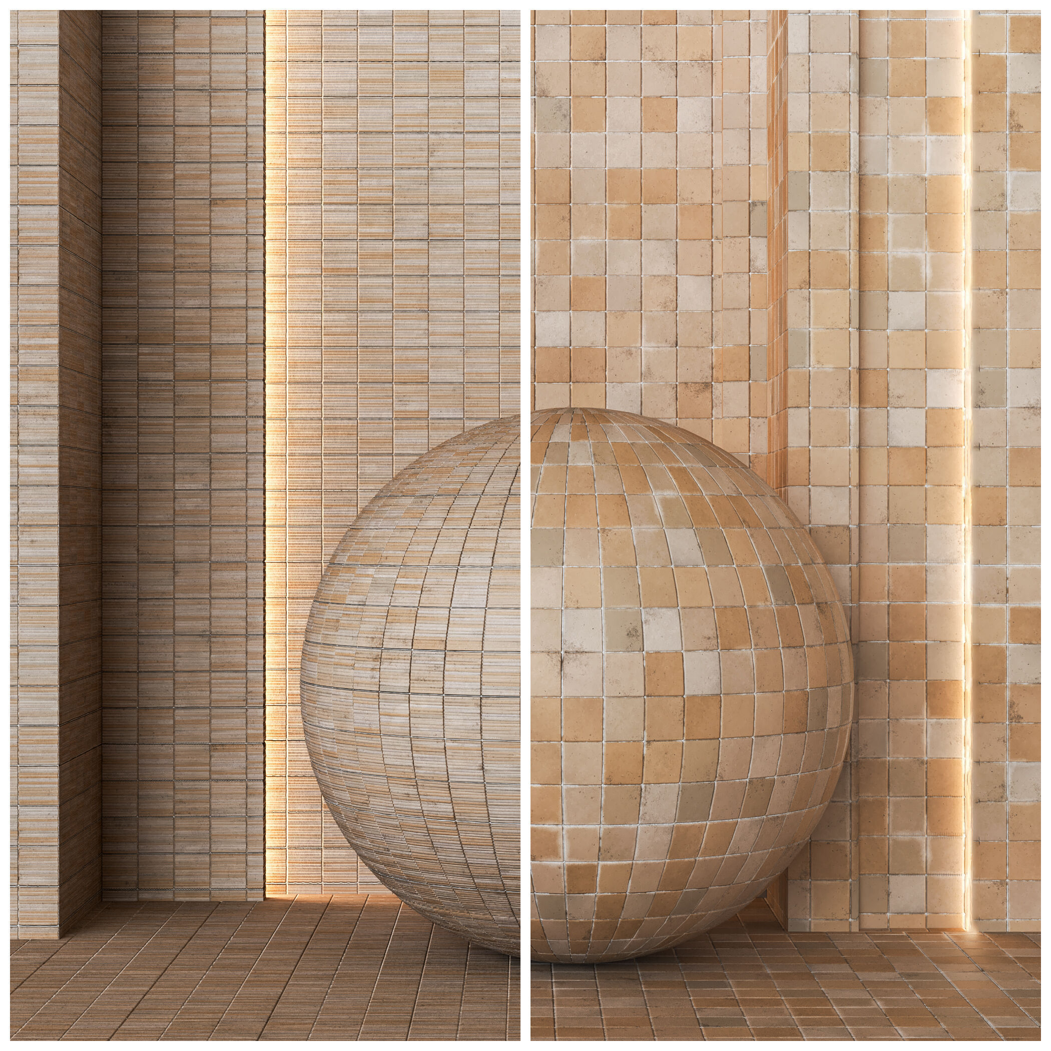 4K Equipe Raku Ceramics Tile Textures  - 12 Colors - Premium PBR Texture_4
