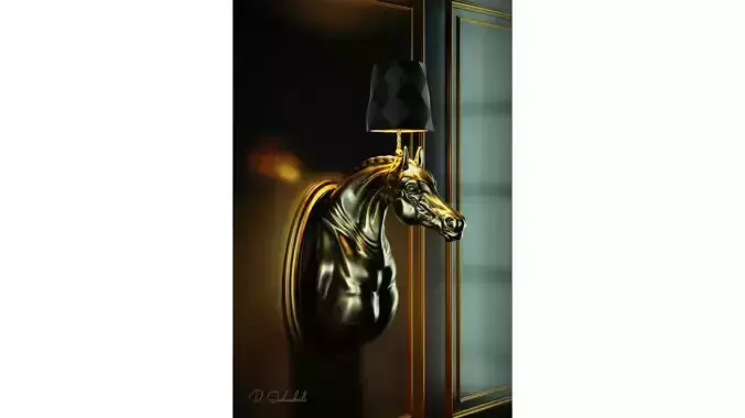 Wall Sconce Horse Lighting 