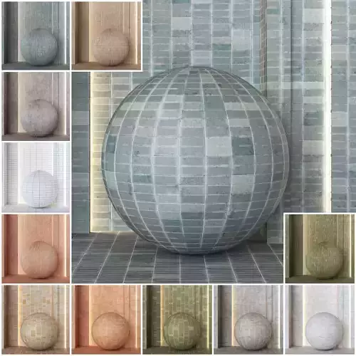 4K Equipe Raku Ceramics Tile Textures  - 12 Colors - Premium 