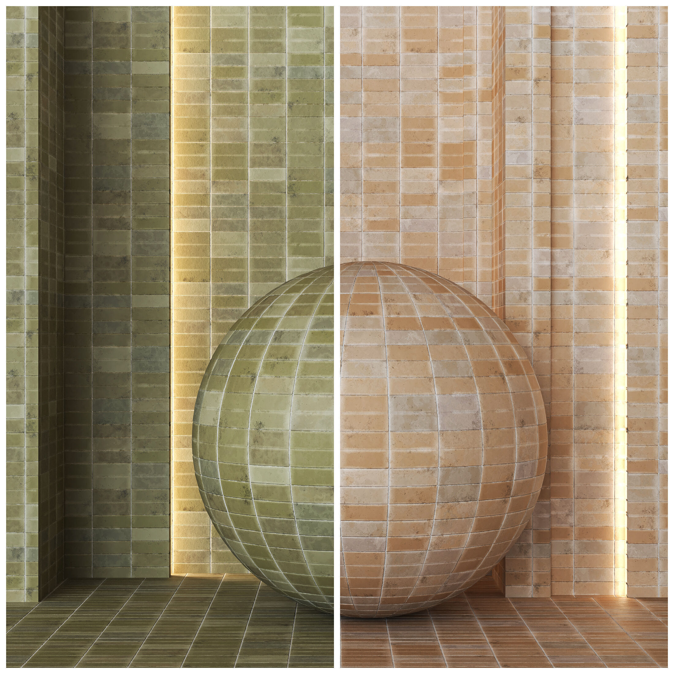 4K Equipe Raku Ceramics Tile Textures - 12 Colors - Premium Texture_2