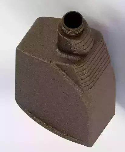 Ergonomic practical and handy PET flask 1000 ml