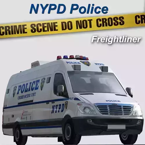 Freightliner NYPD unit livery
