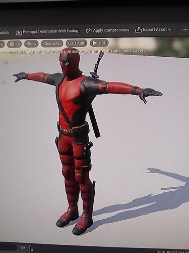Deapool 3D model