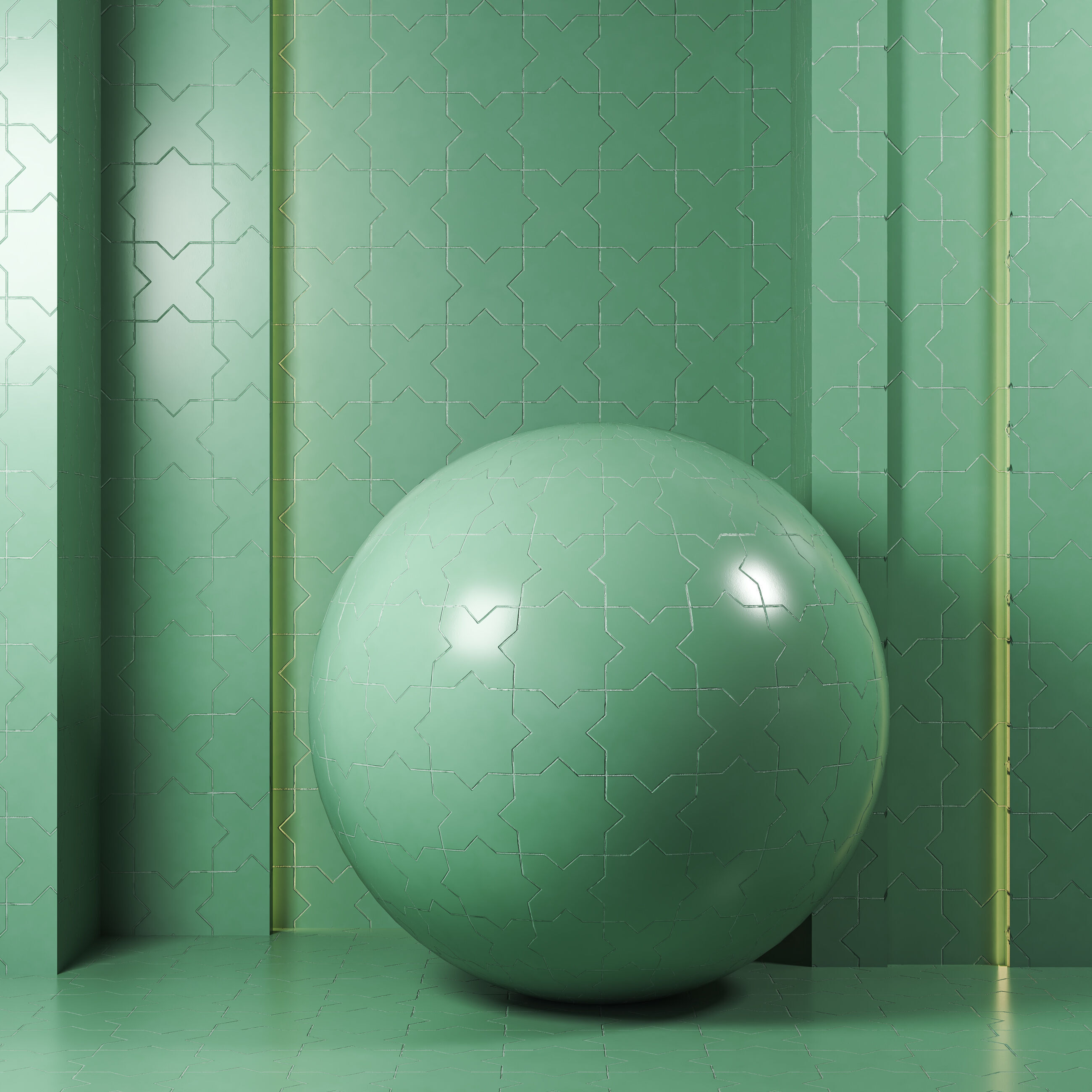 4K Equipe Porto Ceramics Tile Textures - 8 Colors - Seamless Texture_3