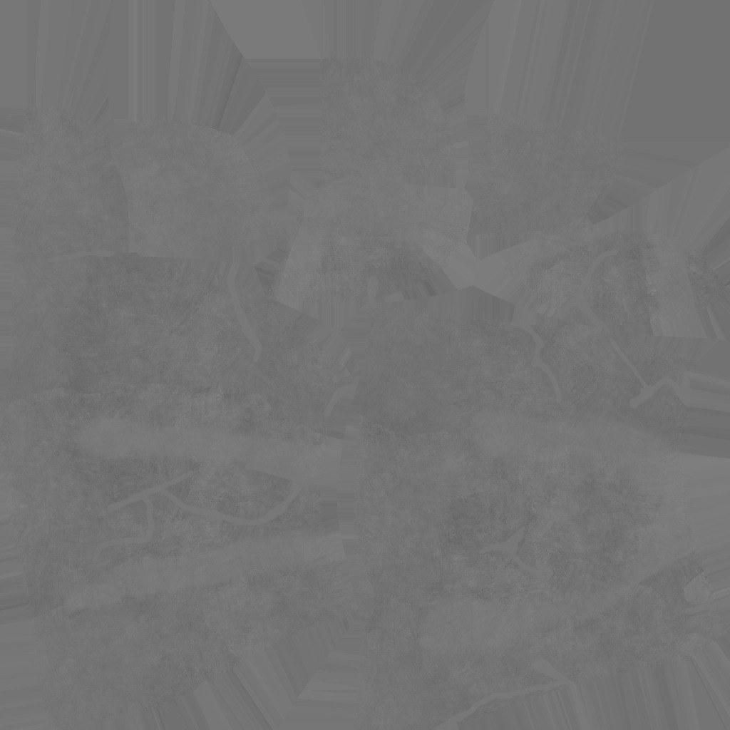 Stone Stilized Low-poly 3D model_2