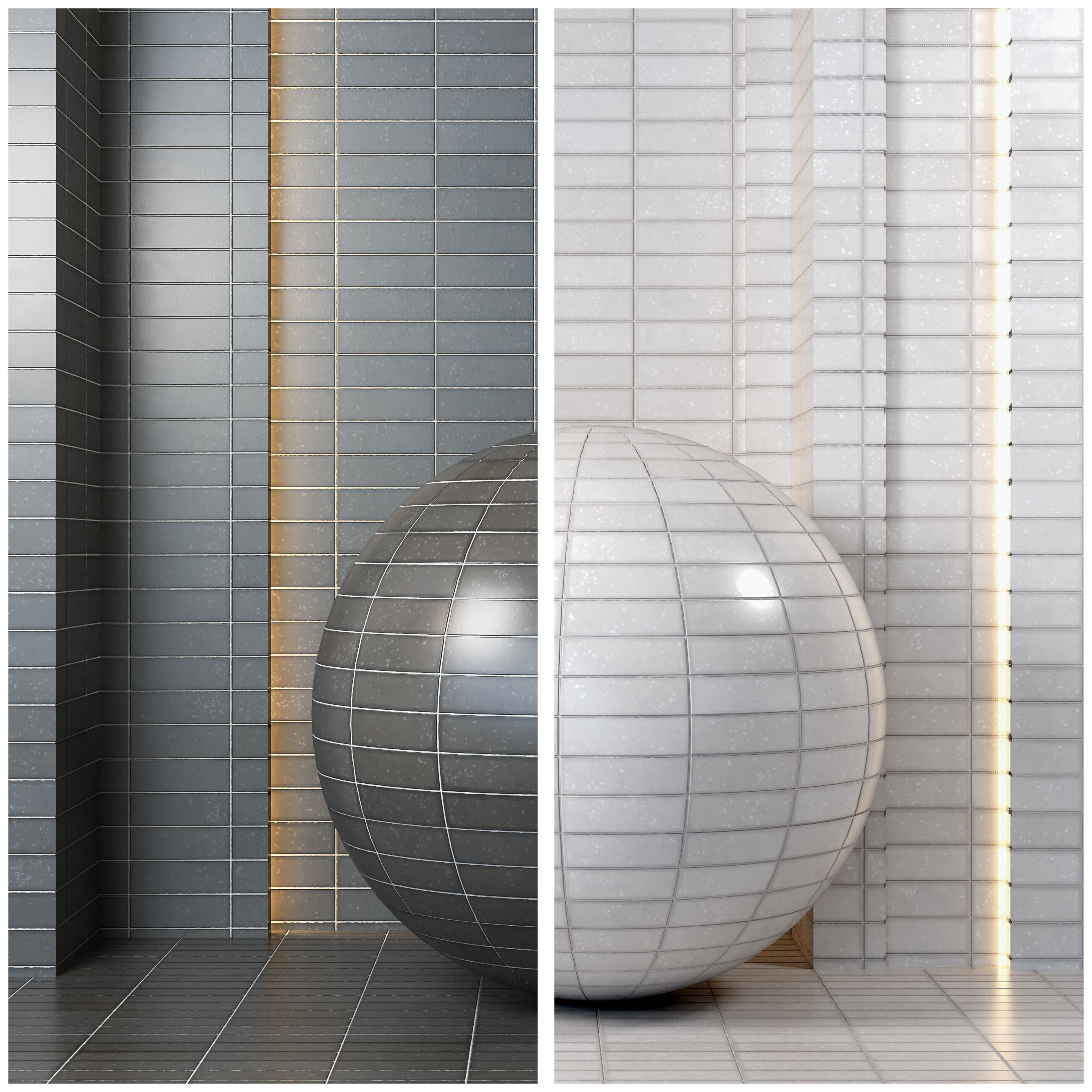 4K Equipe Kamla Ceramics Tile Textures - 8 Colors - PBR Texture_6