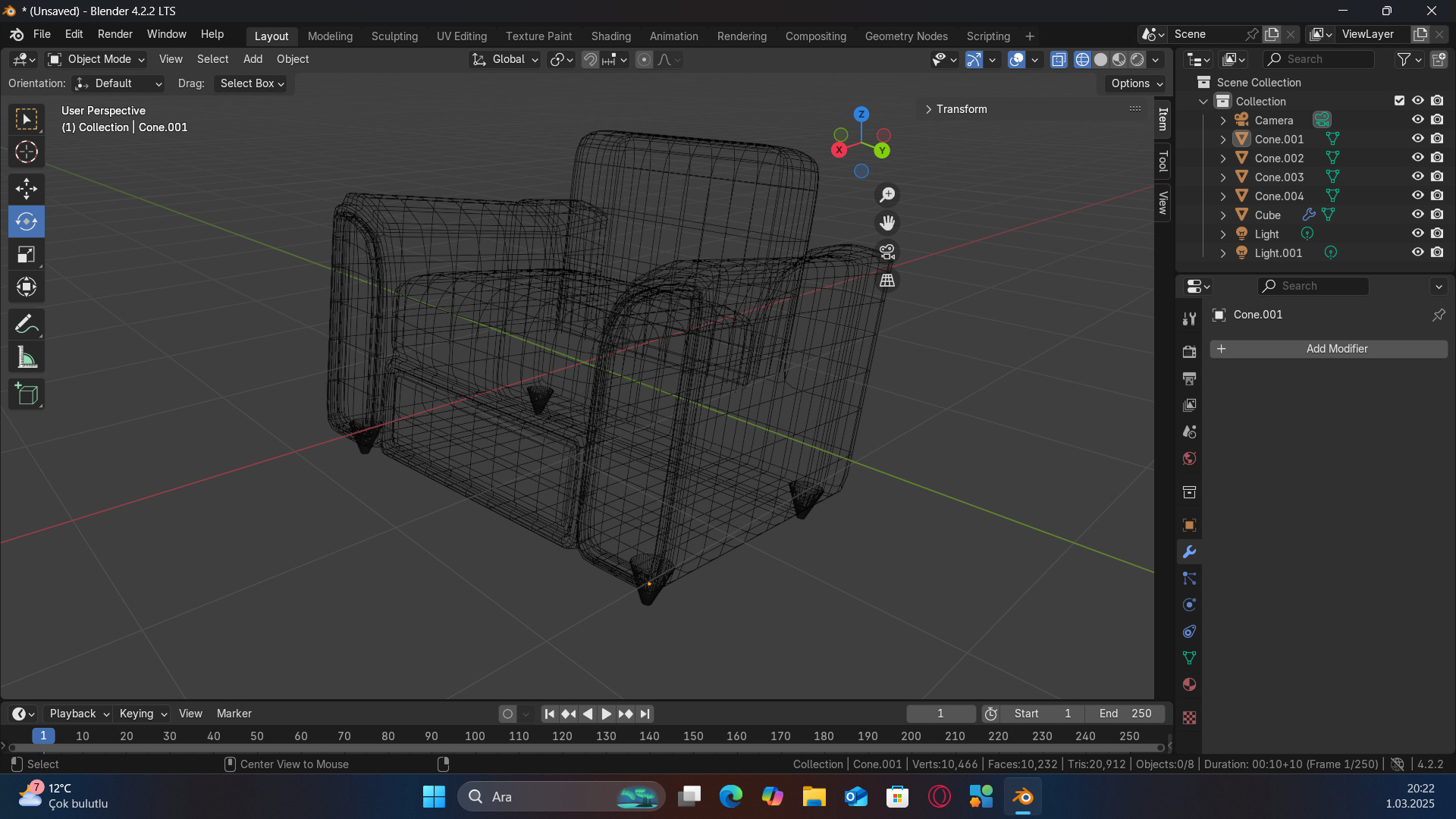 sofa-hause asset Free low-poly 3D model_13