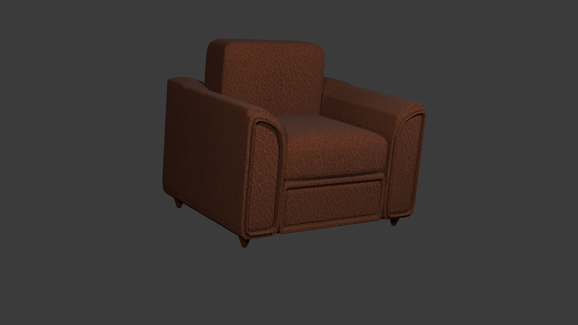 sofa-hause asset Free low-poly 3D model_3