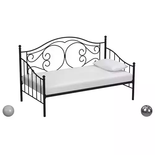 Twin Traditional Metal Daybed
