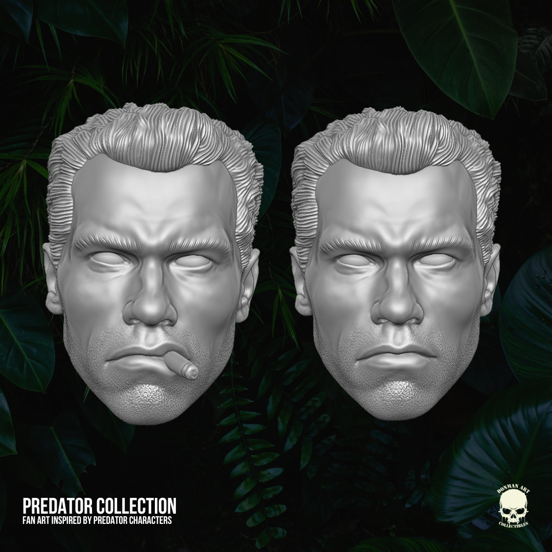 Predator Collection Fan Art 3D printables for Action Figures 3D print model_23