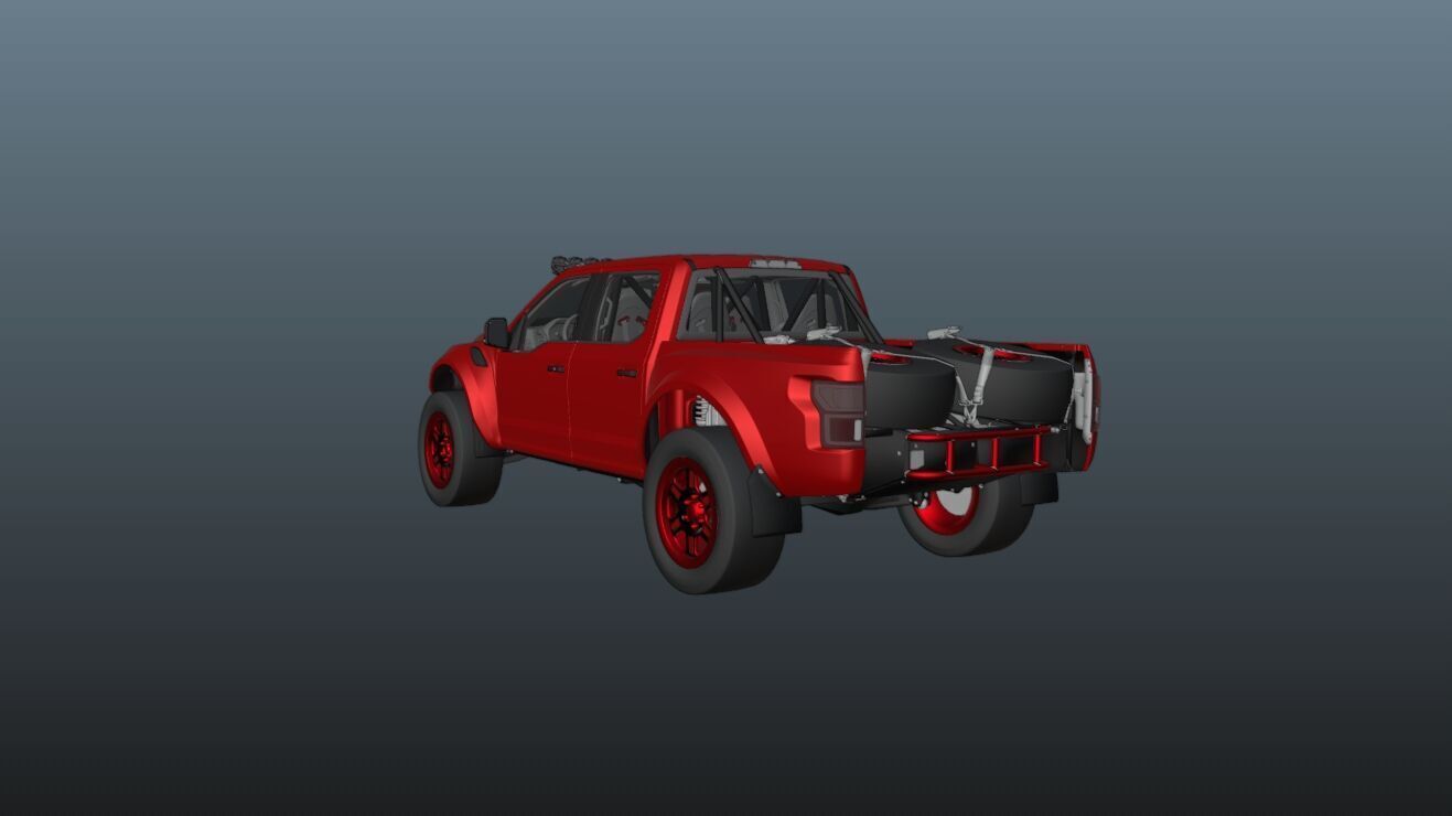 Ford F-150 Prerunner  2018 3D model_3