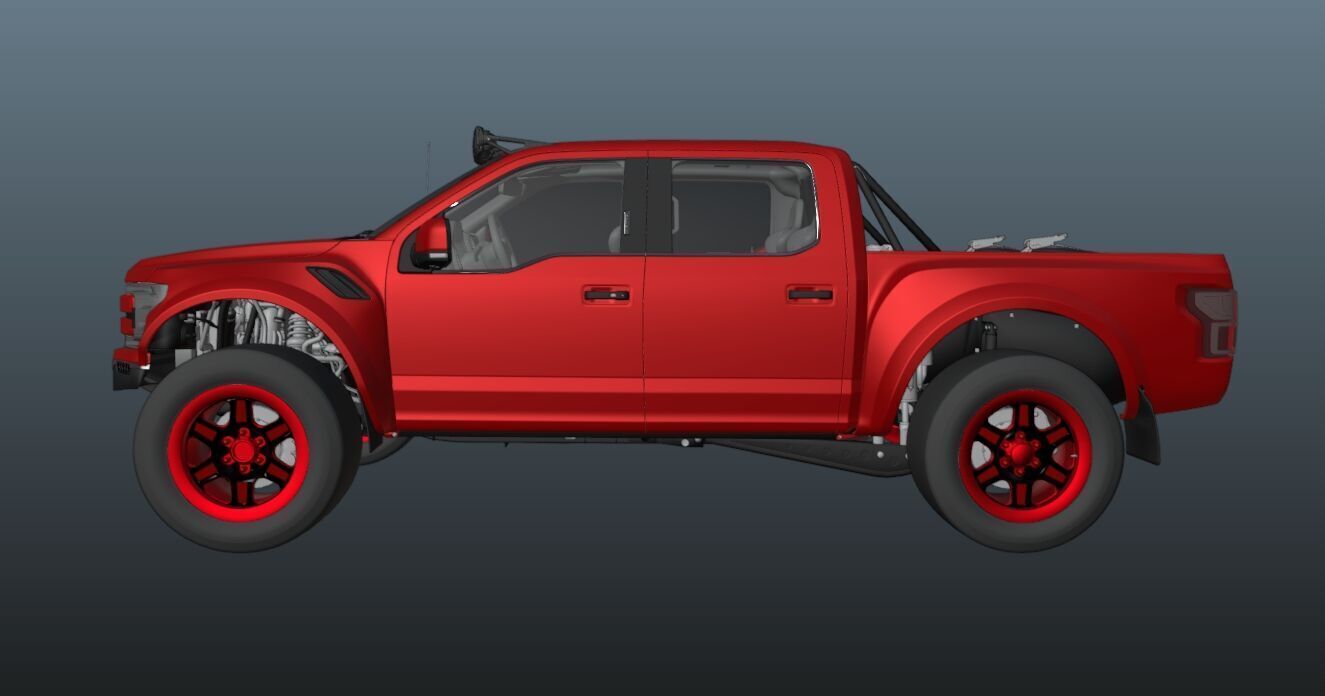 Ford F-150 Prerunner  2018 3D model_2