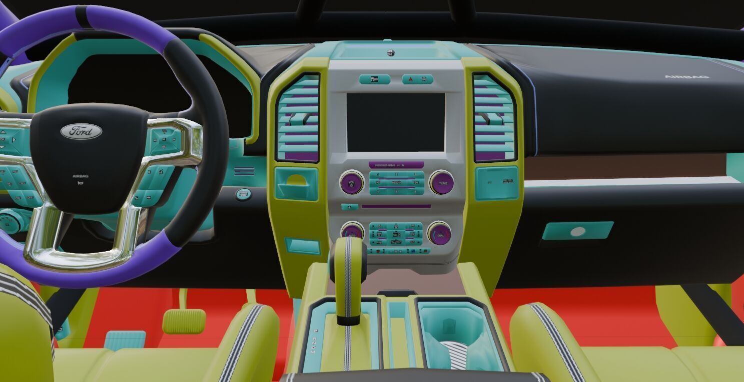 Ford F-150 Prerunner  2018 3D model_12