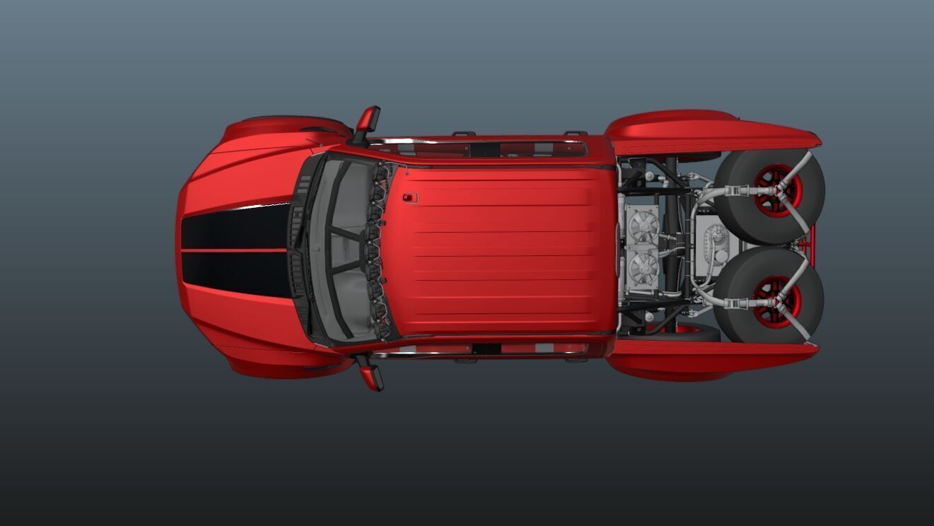 Ford F-150 Prerunner  2018 3D model_6