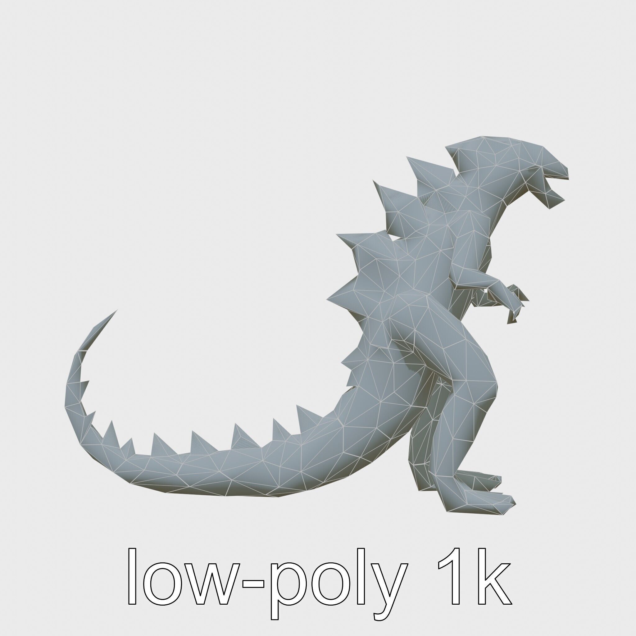 Lava Monster With Glowing Eyes 3D Model Low-poly 3D model_20
