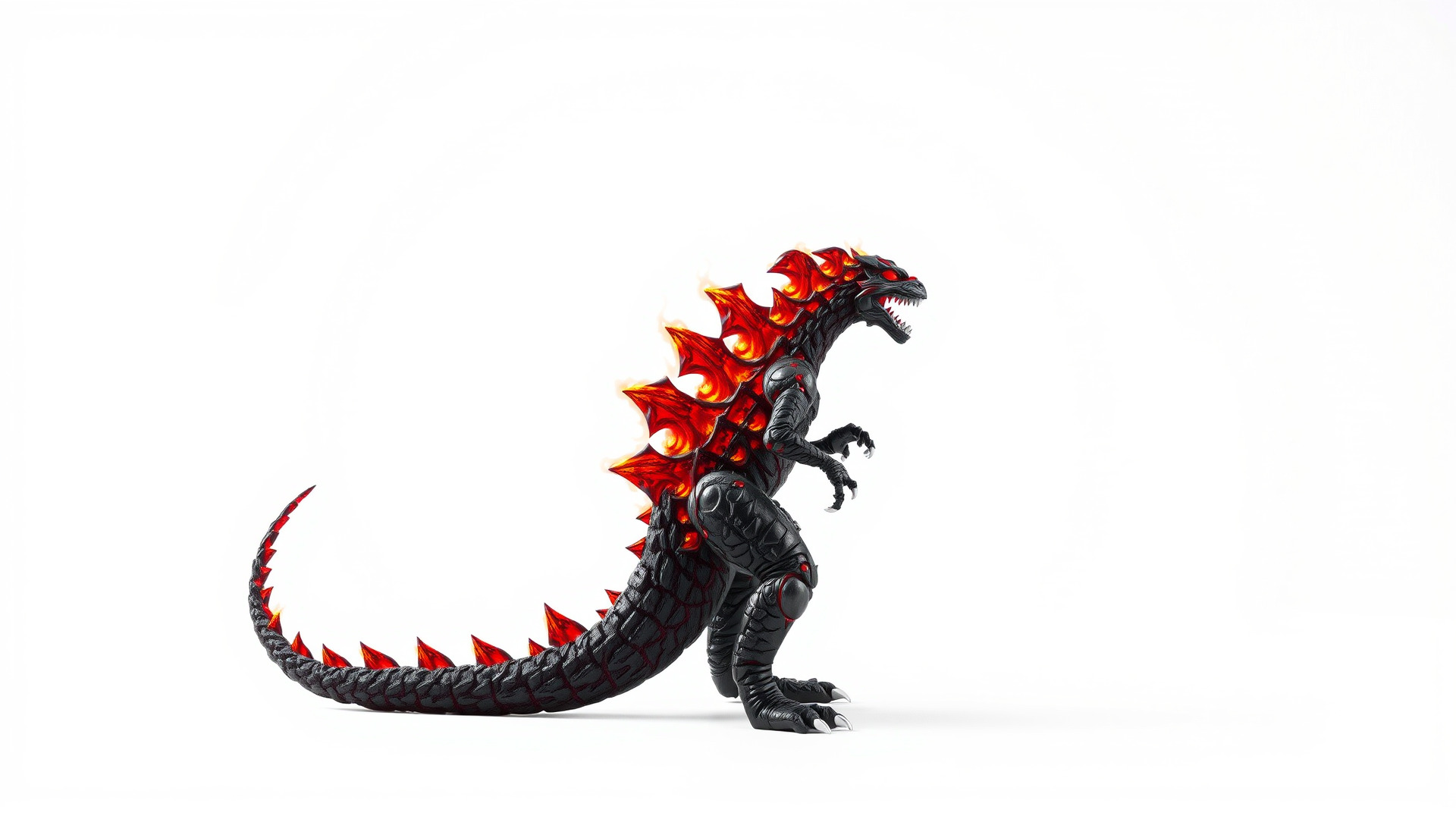 Lava Monster With Glowing Eyes 3D Model Low-poly 3D model_3