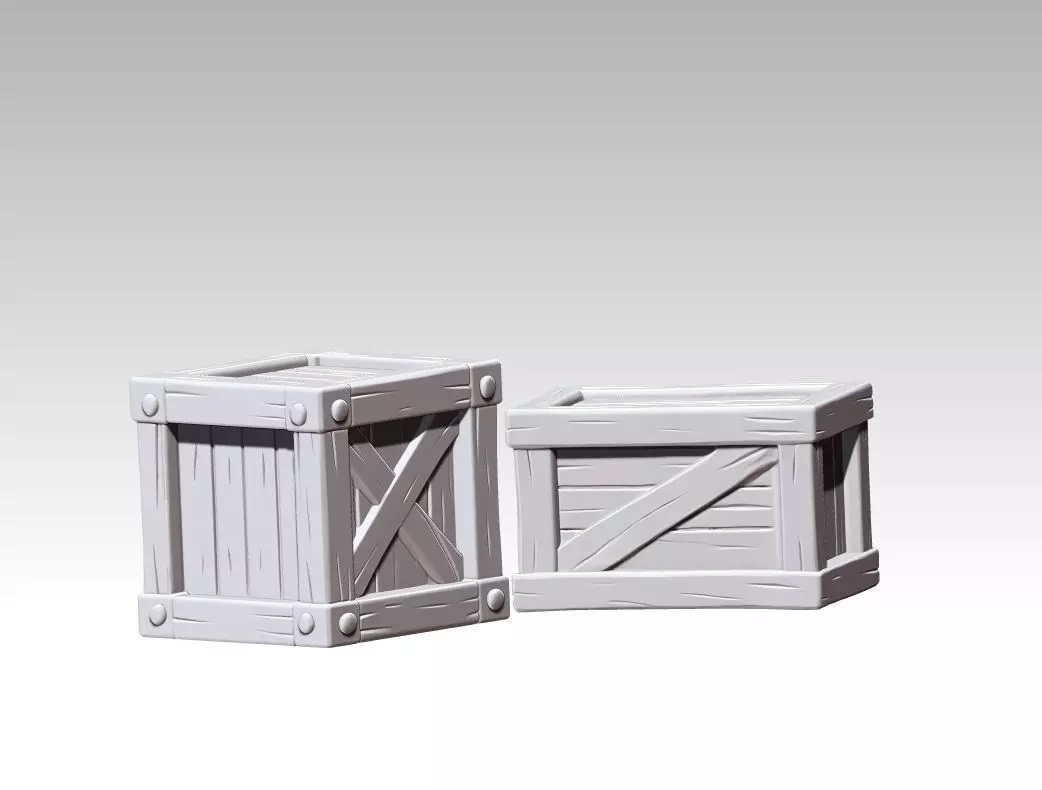 Printable Fantasy Medieval Market 3D print model_15