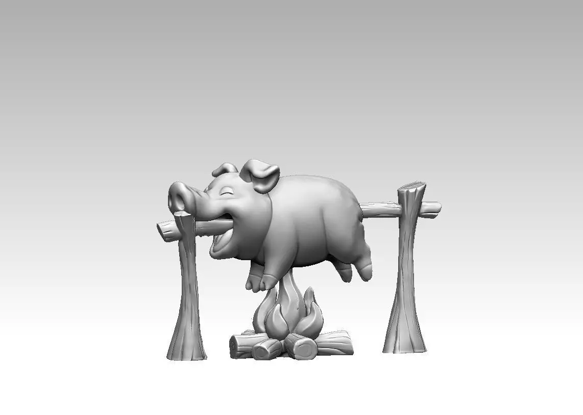 Printable Fantasy Medieval Market 3D print model_1