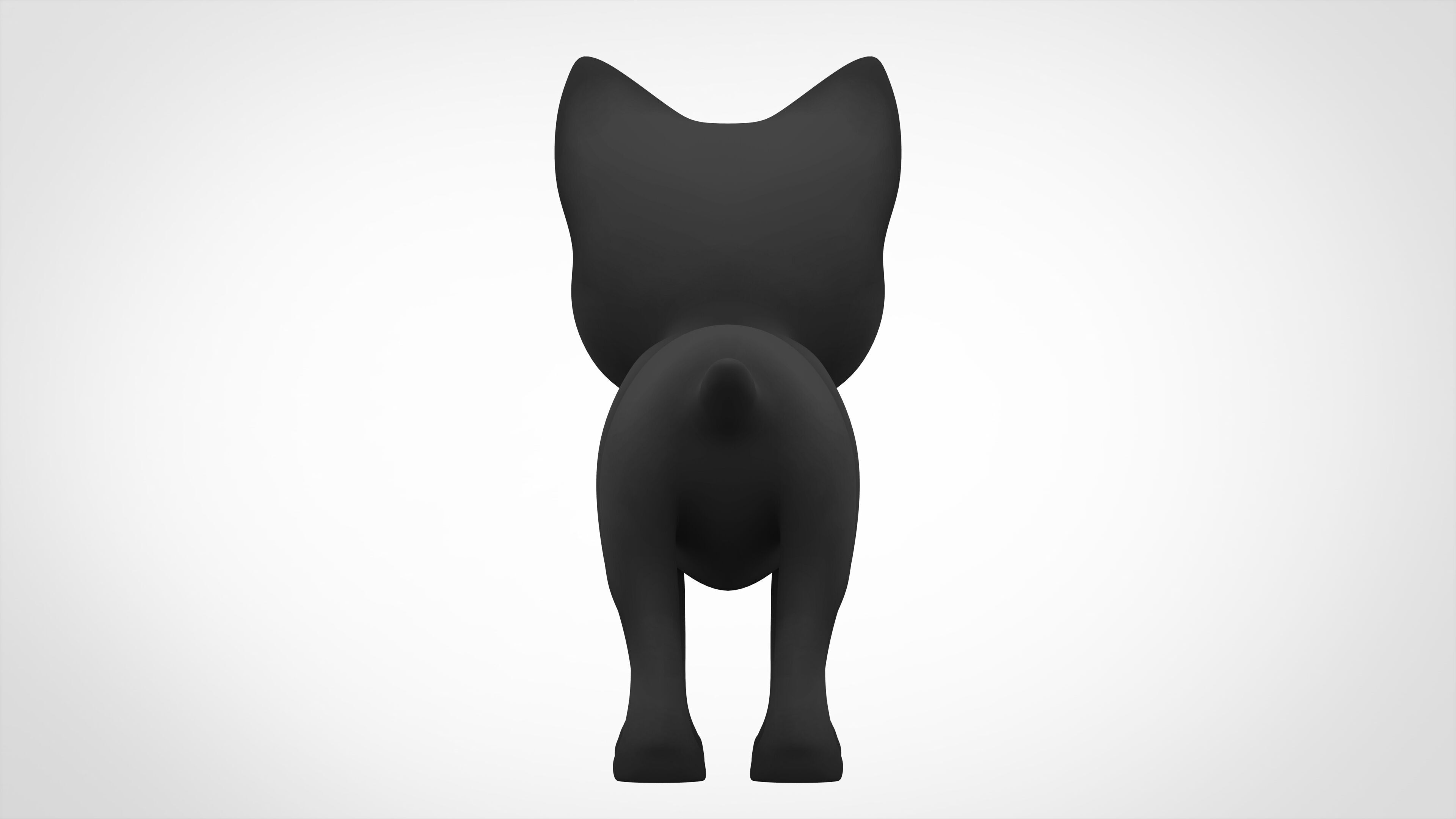 Black Cat 3D model_3