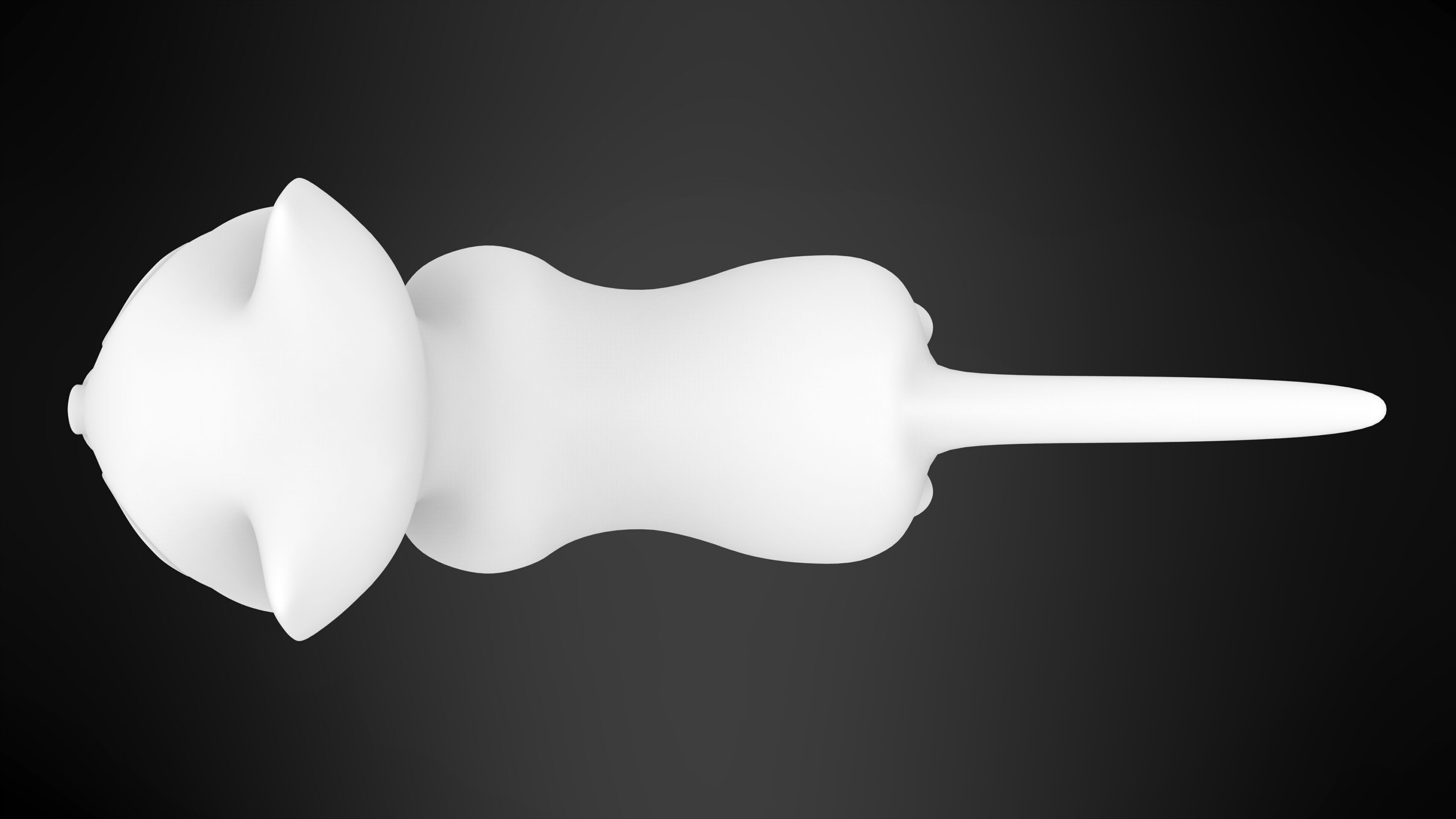 Black Cat 3D model_9