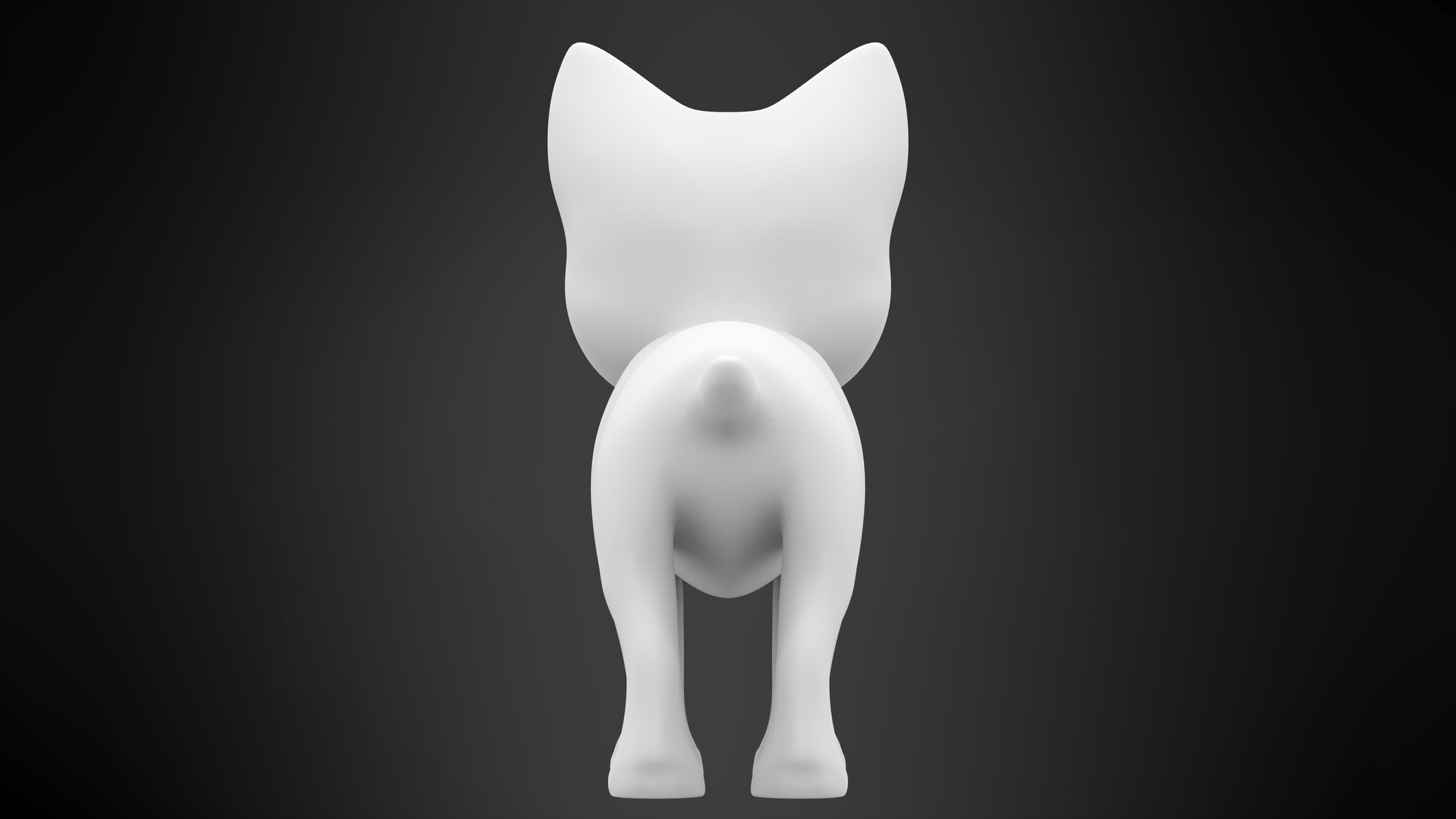 Black Cat 3D model_8