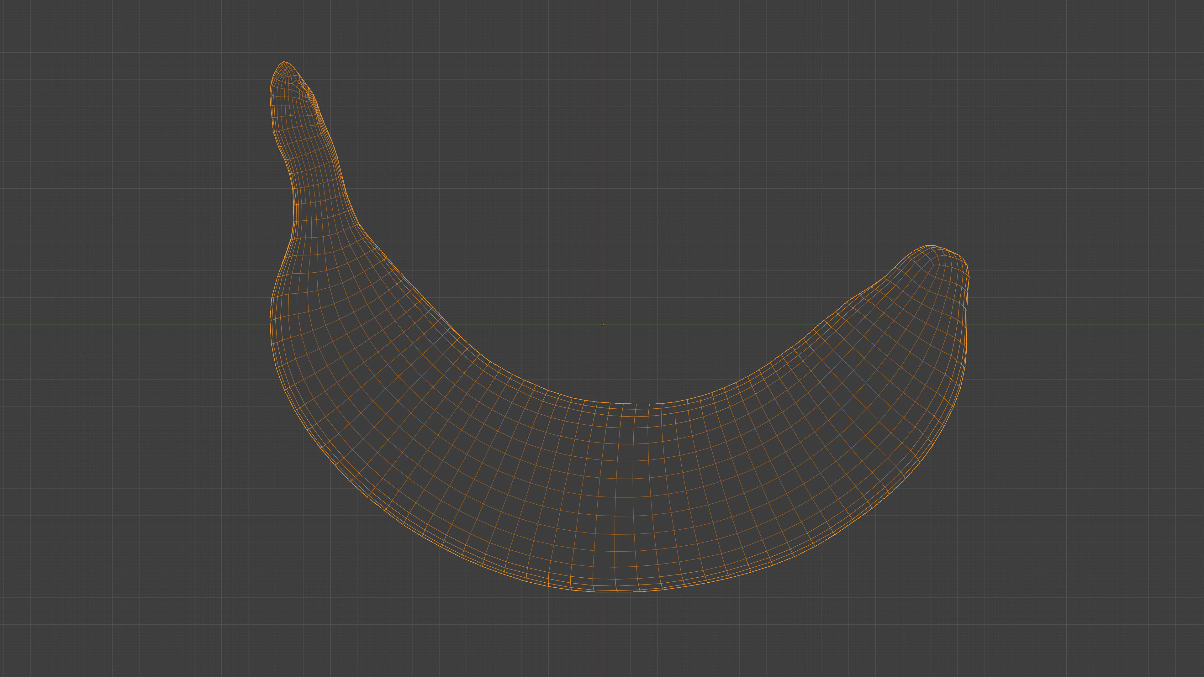 Photorealistic 3D scan of banana Low-poly 3D model_23