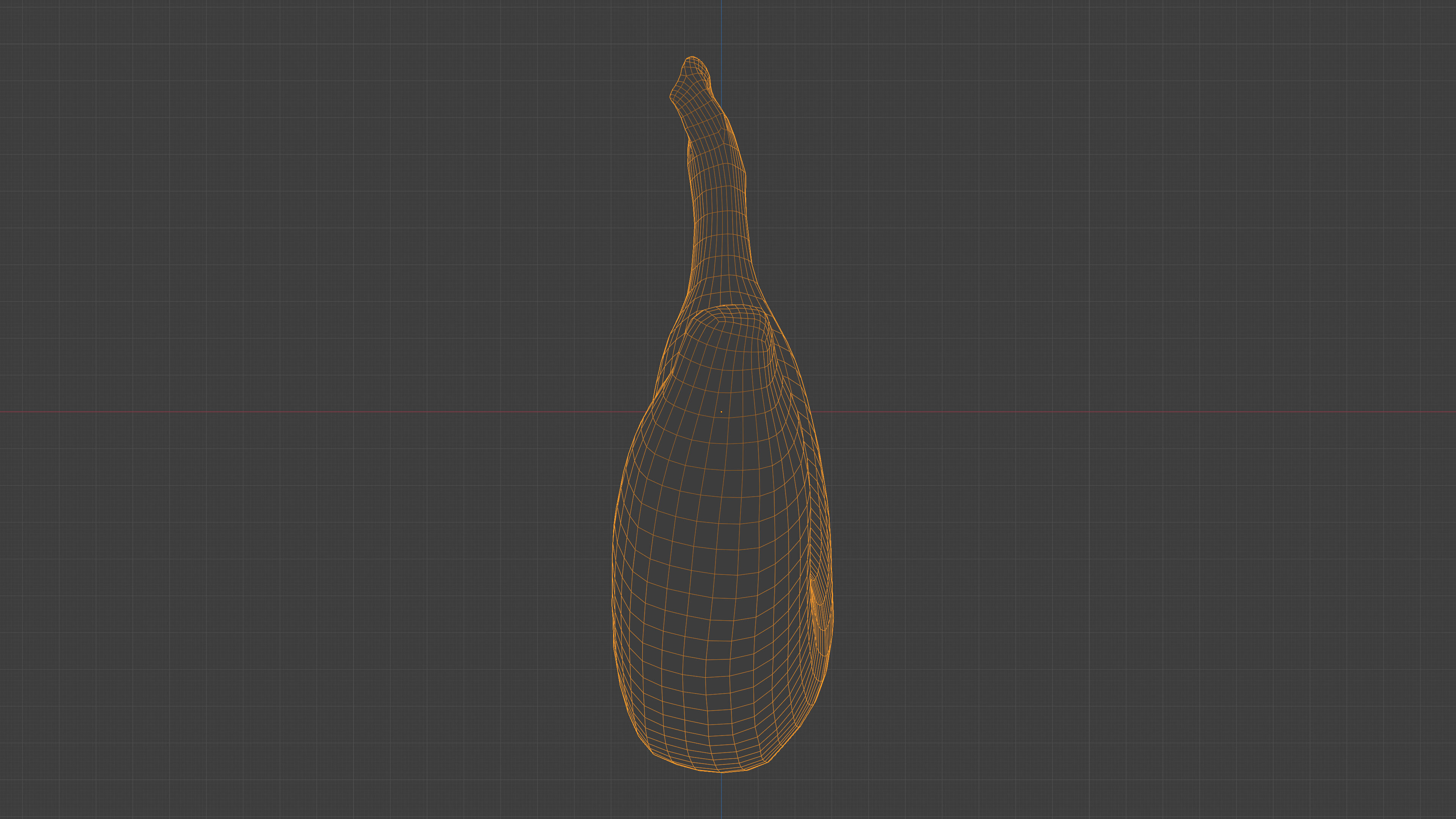 Photorealistic 3D scan of banana Low-poly 3D model_20
