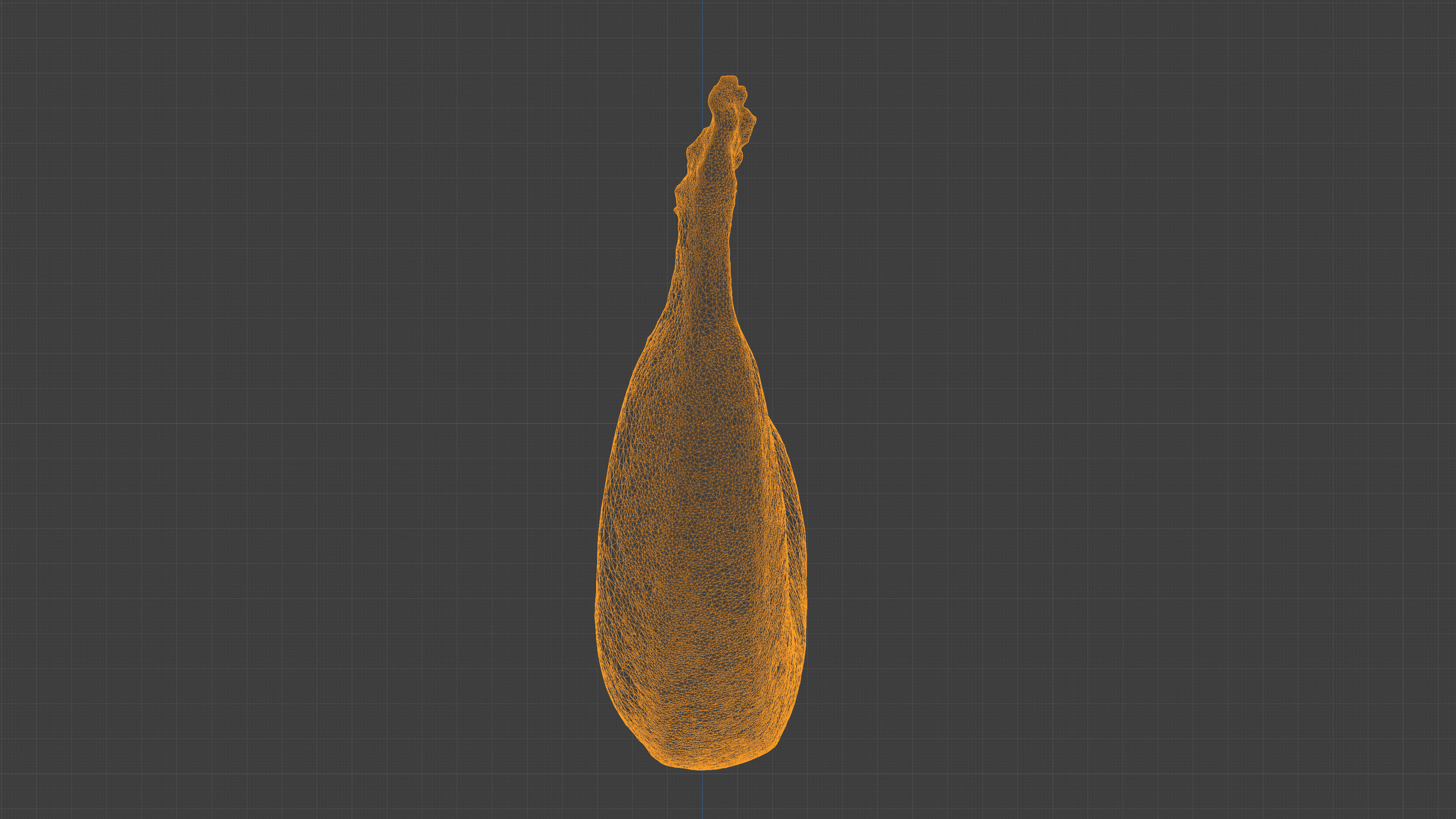 Photorealistic 3D scan of banana Low-poly 3D model_16