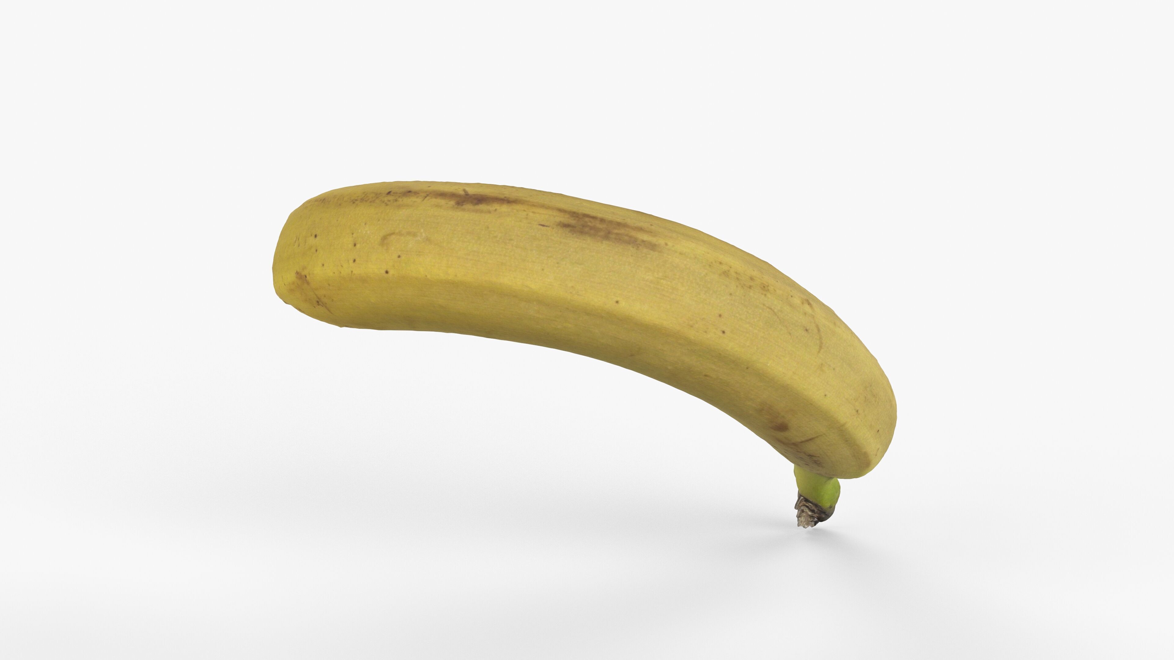 Photorealistic 3D scan of banana Low-poly 3D model_15
