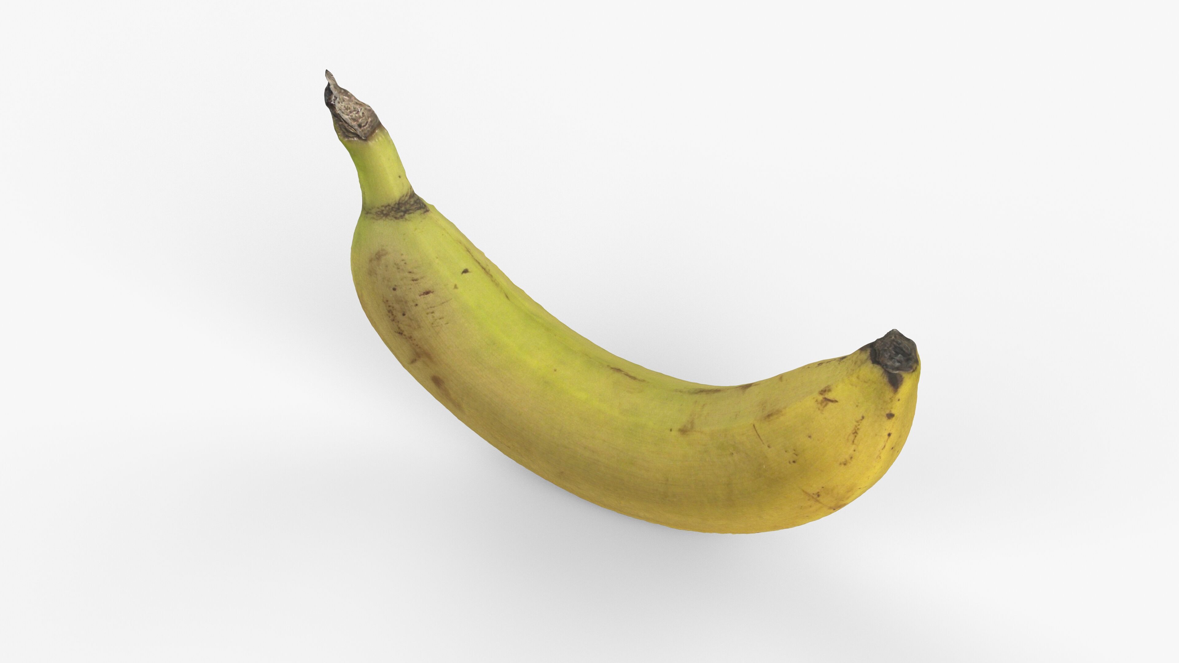 Photorealistic 3D scan of banana Low-poly 3D model_14