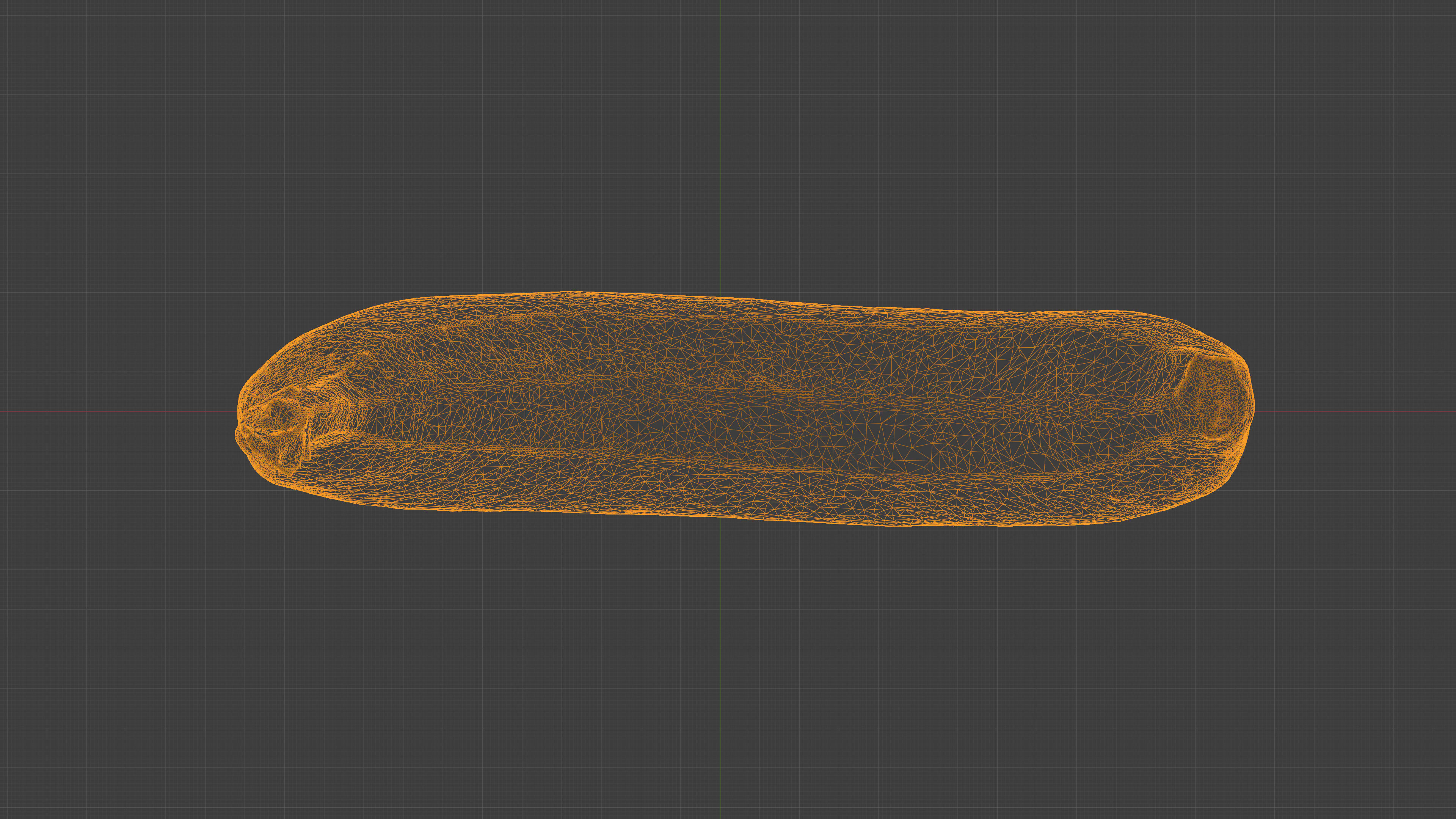 Photorealistic 3D scan of banana Low-poly 3D model_19