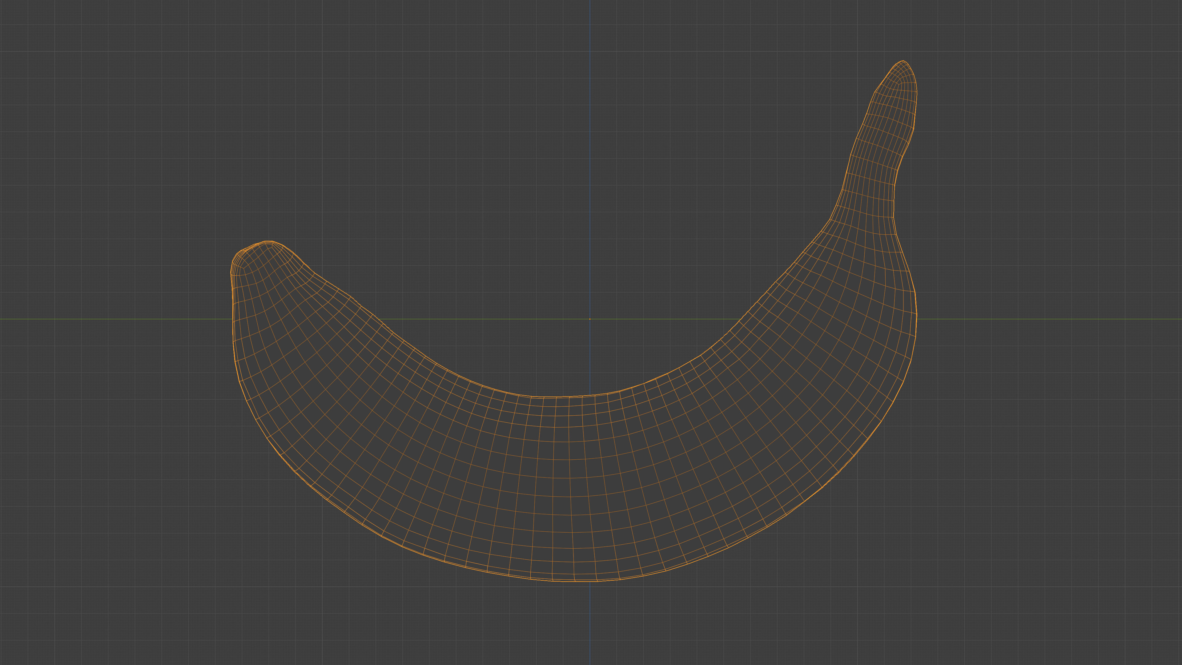 Photorealistic 3D scan of banana Low-poly 3D model_22