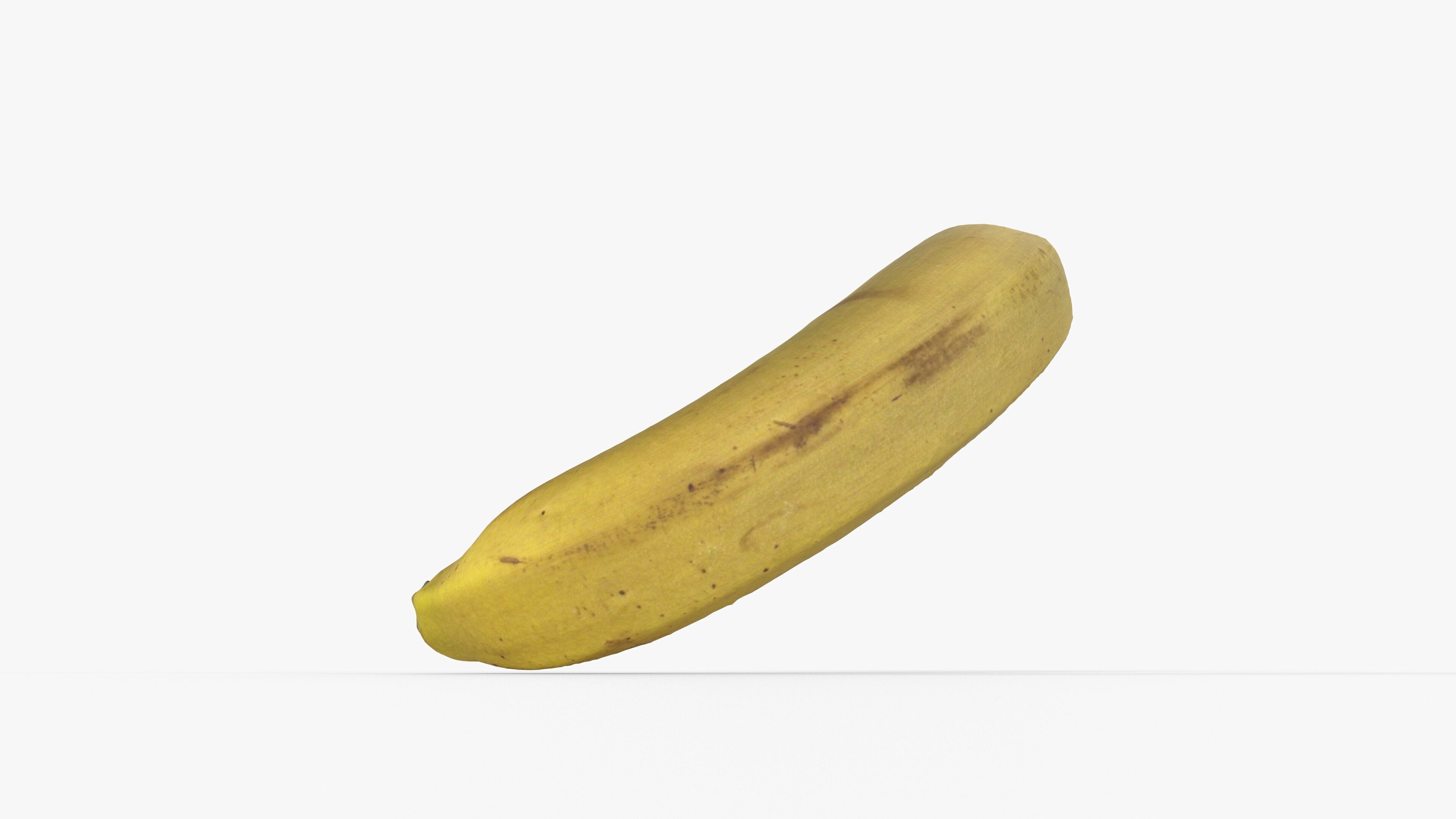 Photorealistic 3D scan of banana Low-poly 3D model_13