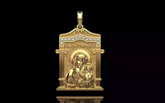 saint Mary pendant model 965