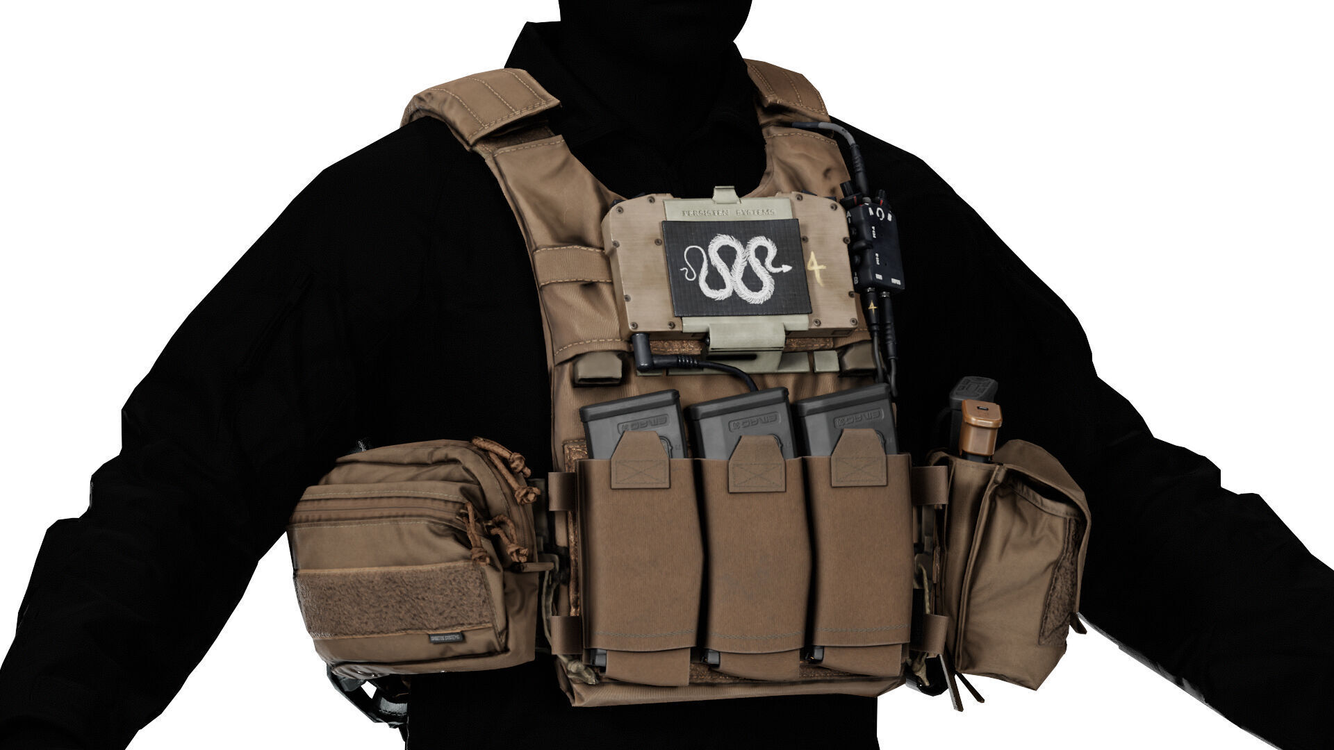 3D model SPIRITUS SYSTEMS CCS POUCH VR / AR / low-poly | CGTrader
