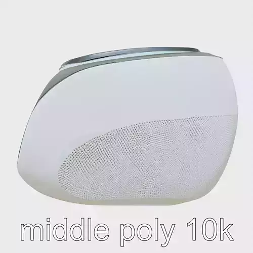 Breeze Smart Voice Assistant with Airflow-Inspired Design