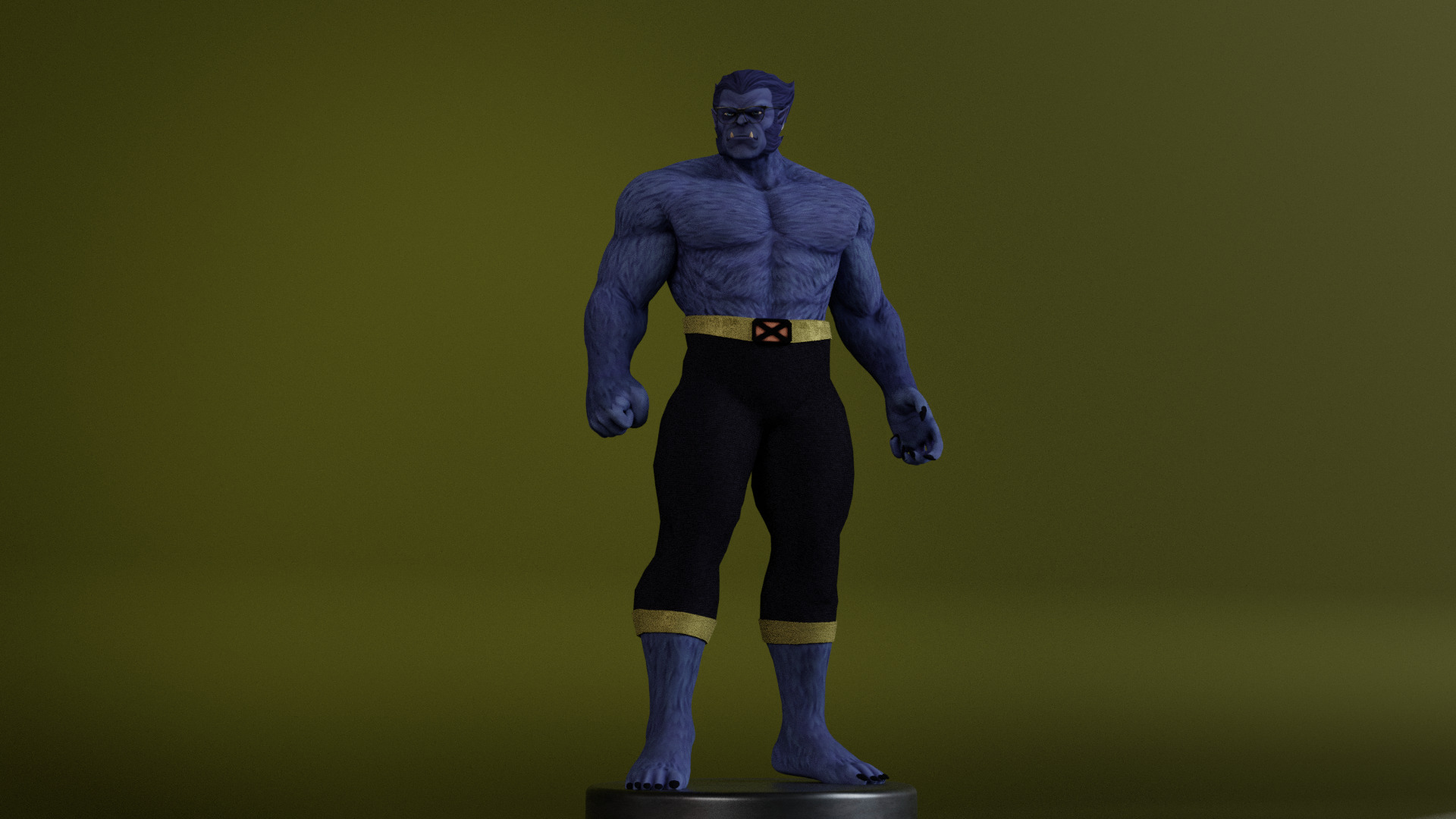 Beast 3D model_17
