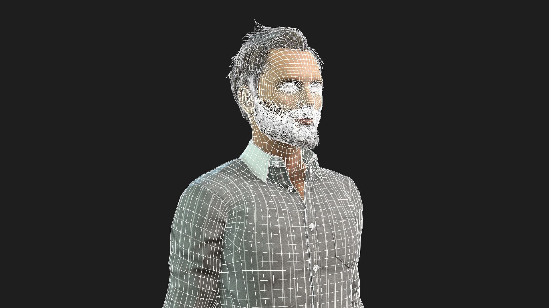 Game Ready 3D Male Character and Fully Rigged 3D model_18